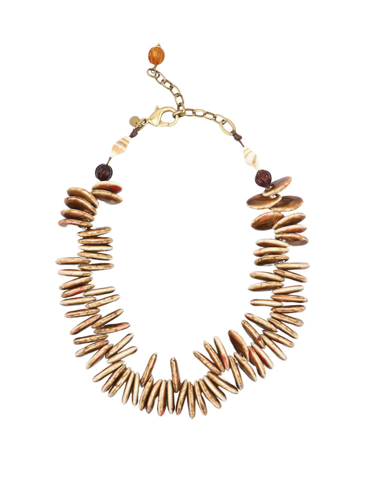 Venti Necklace Brown