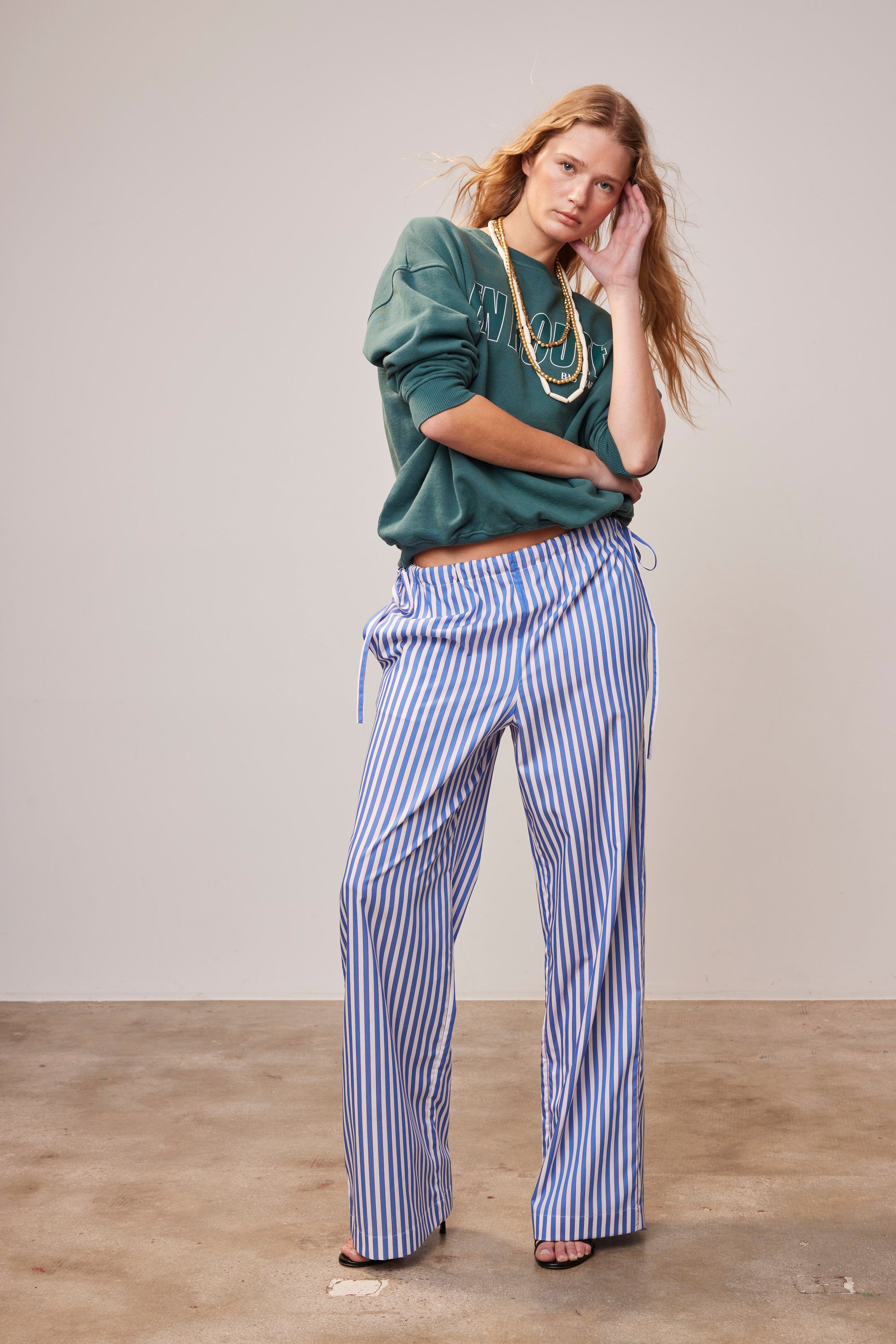 SWEATSHIRT ROUTE GREEN