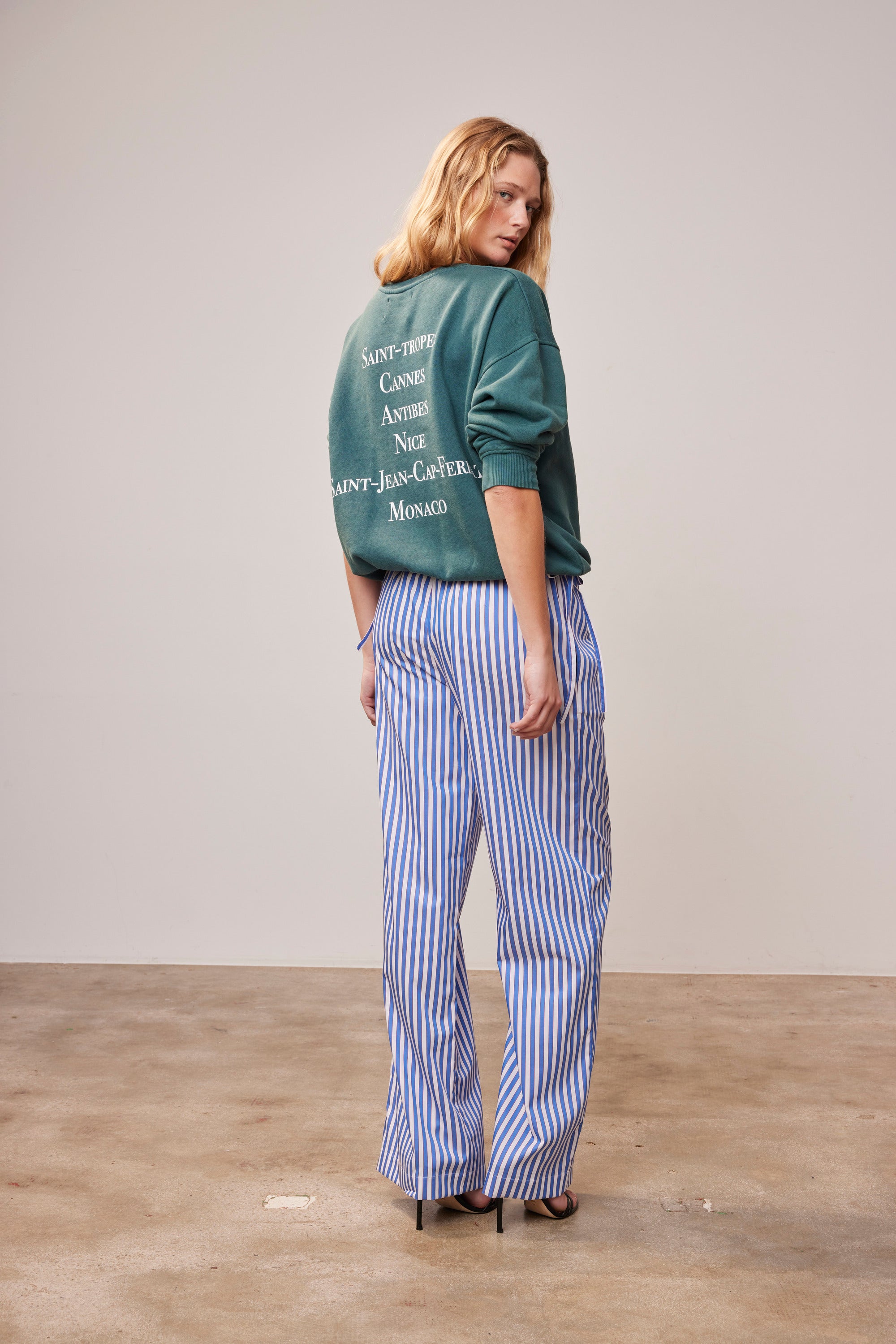 SWEATSHIRT ROUTE GREEN