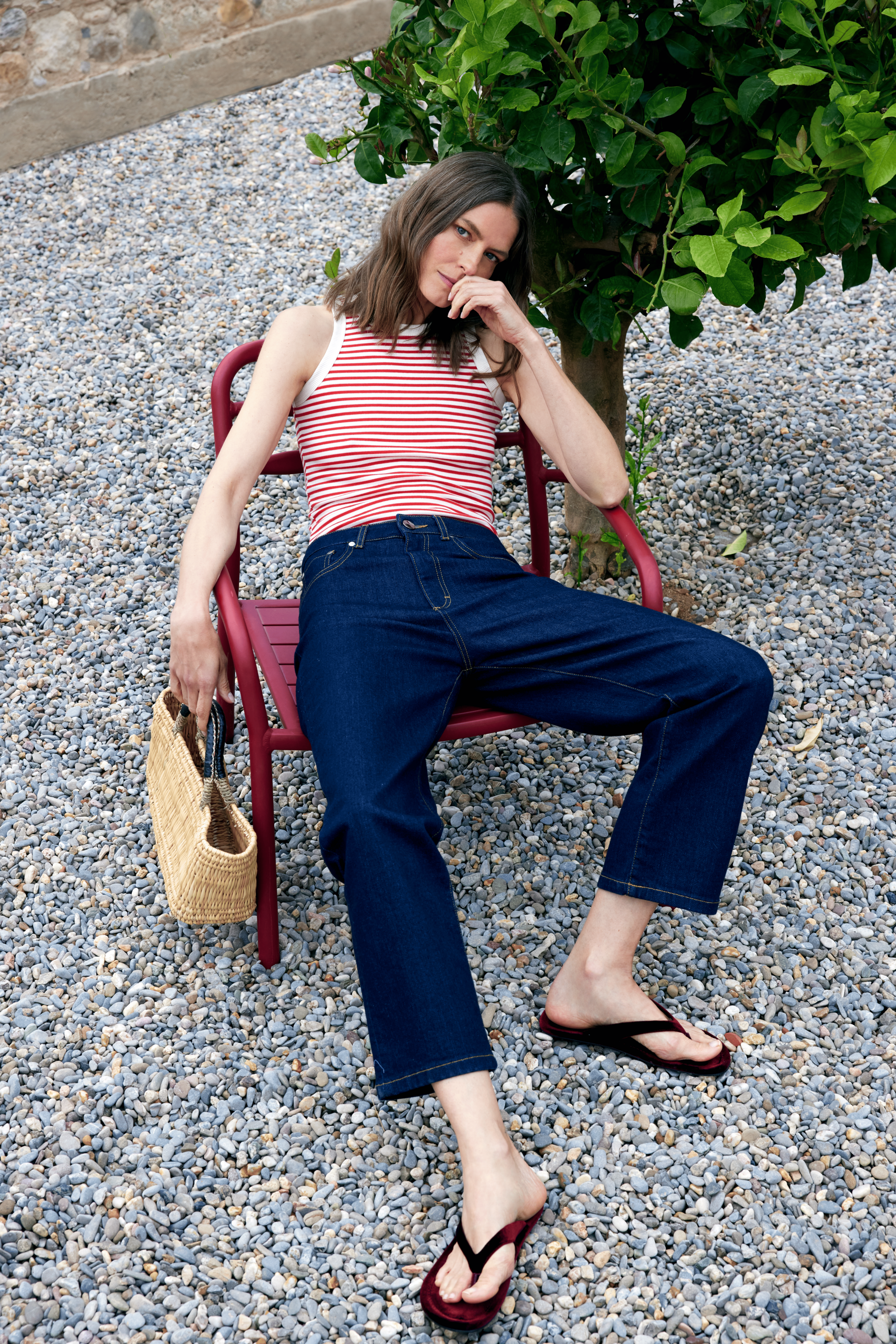 JEANS GAIA DENIM DARK BLUE