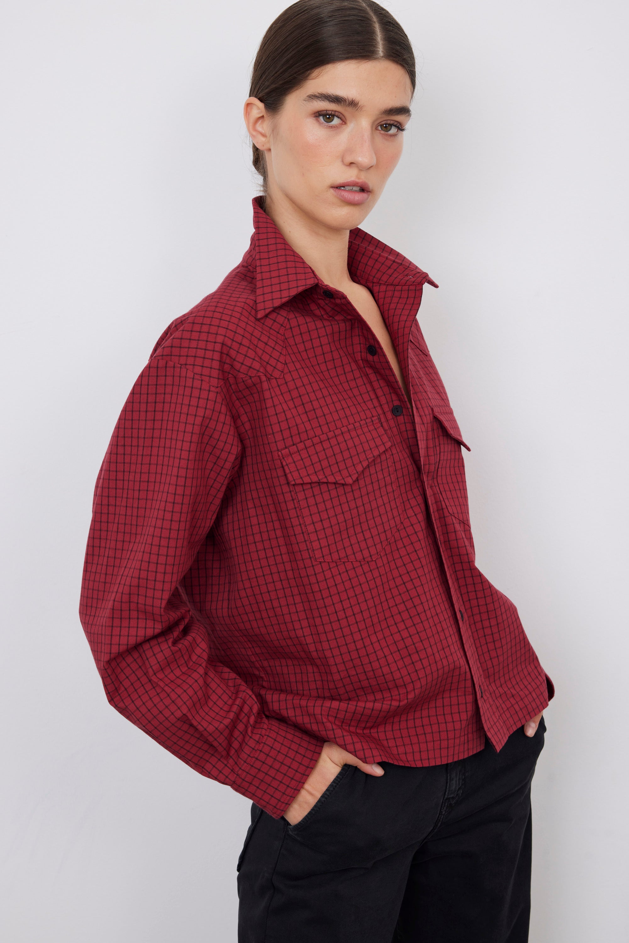 SHIRT ADRIANA RED