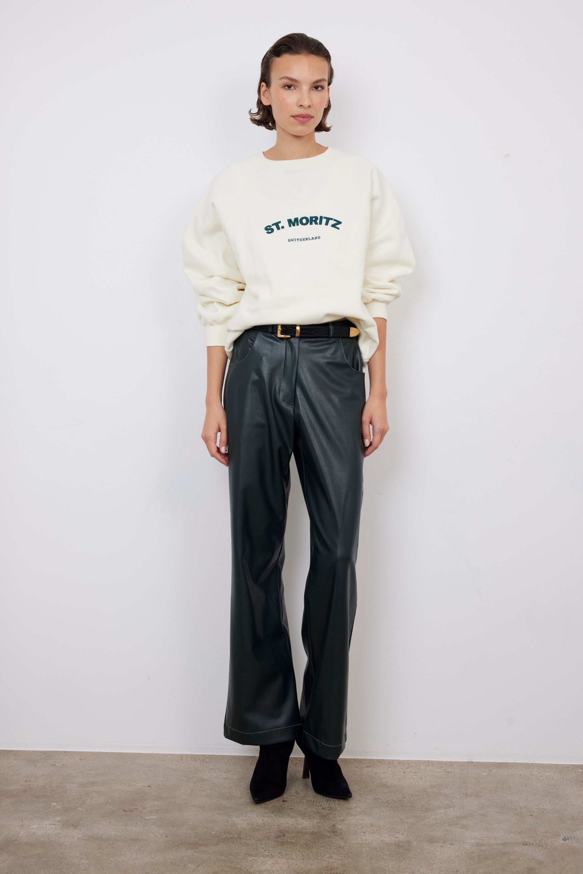 SWEATSHIRT MORITZ ECRU