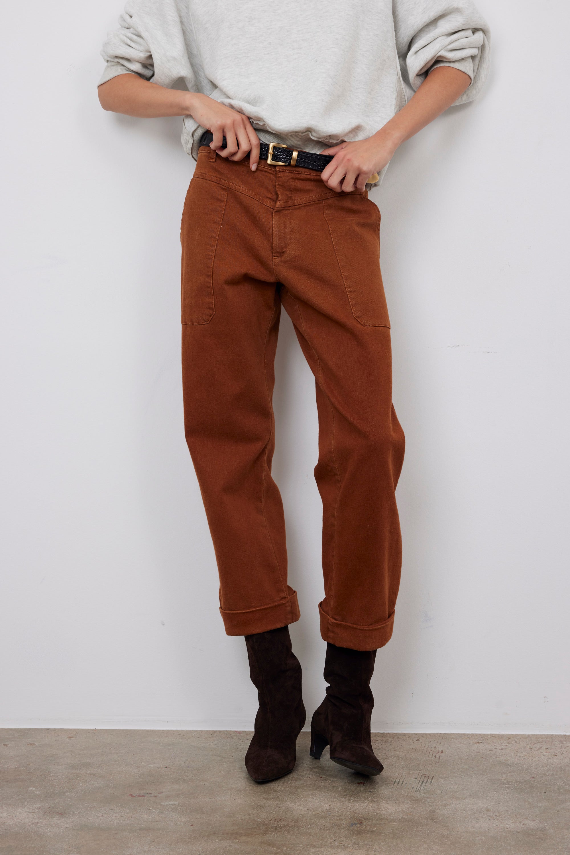 MYKONOS COGNAC JEANS