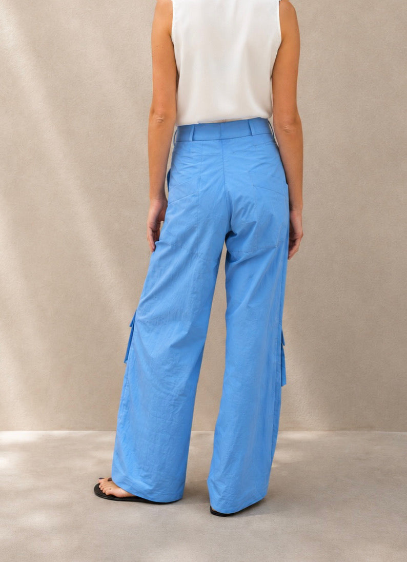 PANTALÓN ALEXANDRA TÉCNICO AZUL