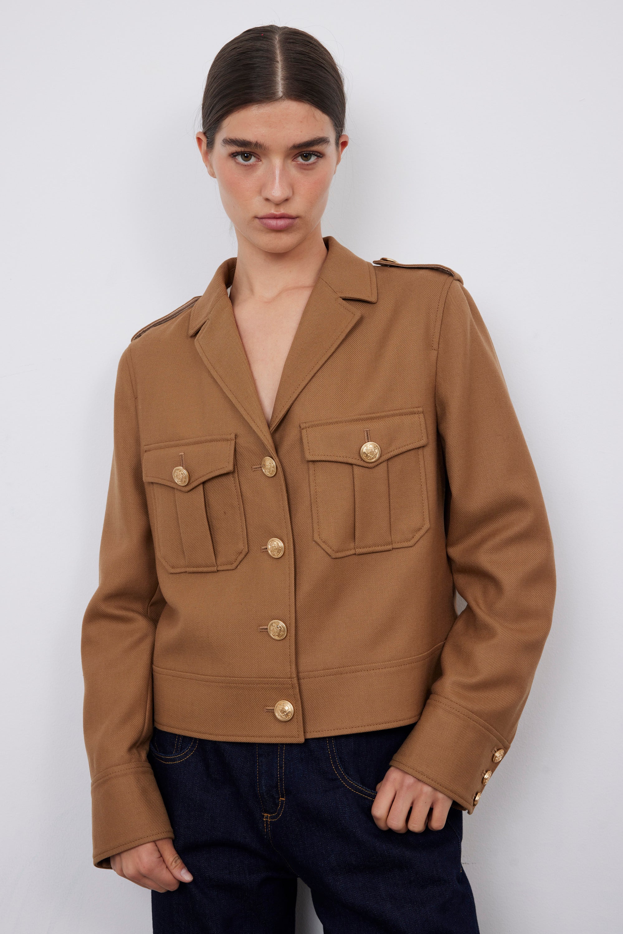 JACKET PARIS CAMEL