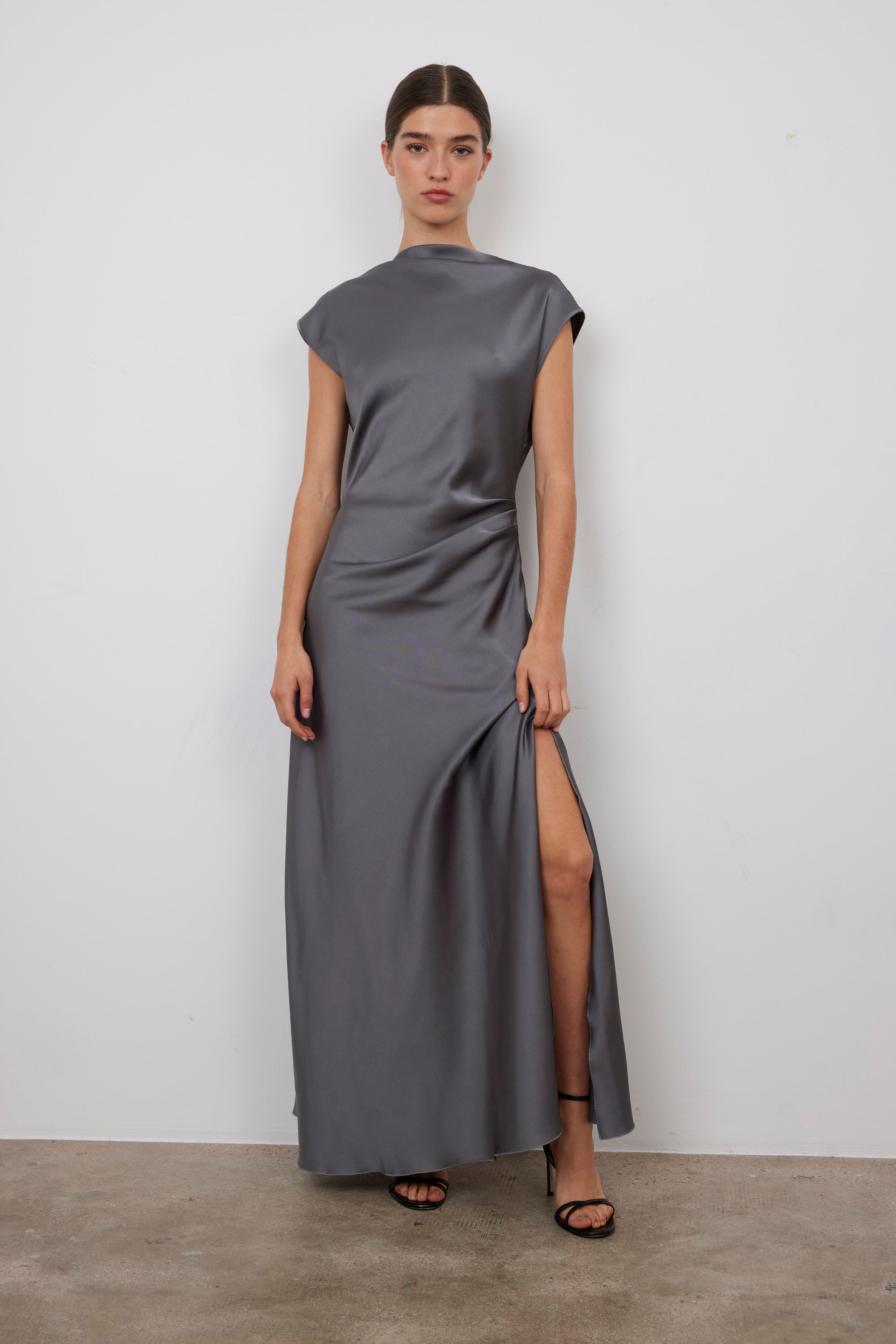 PETRA SILVER DRESS
