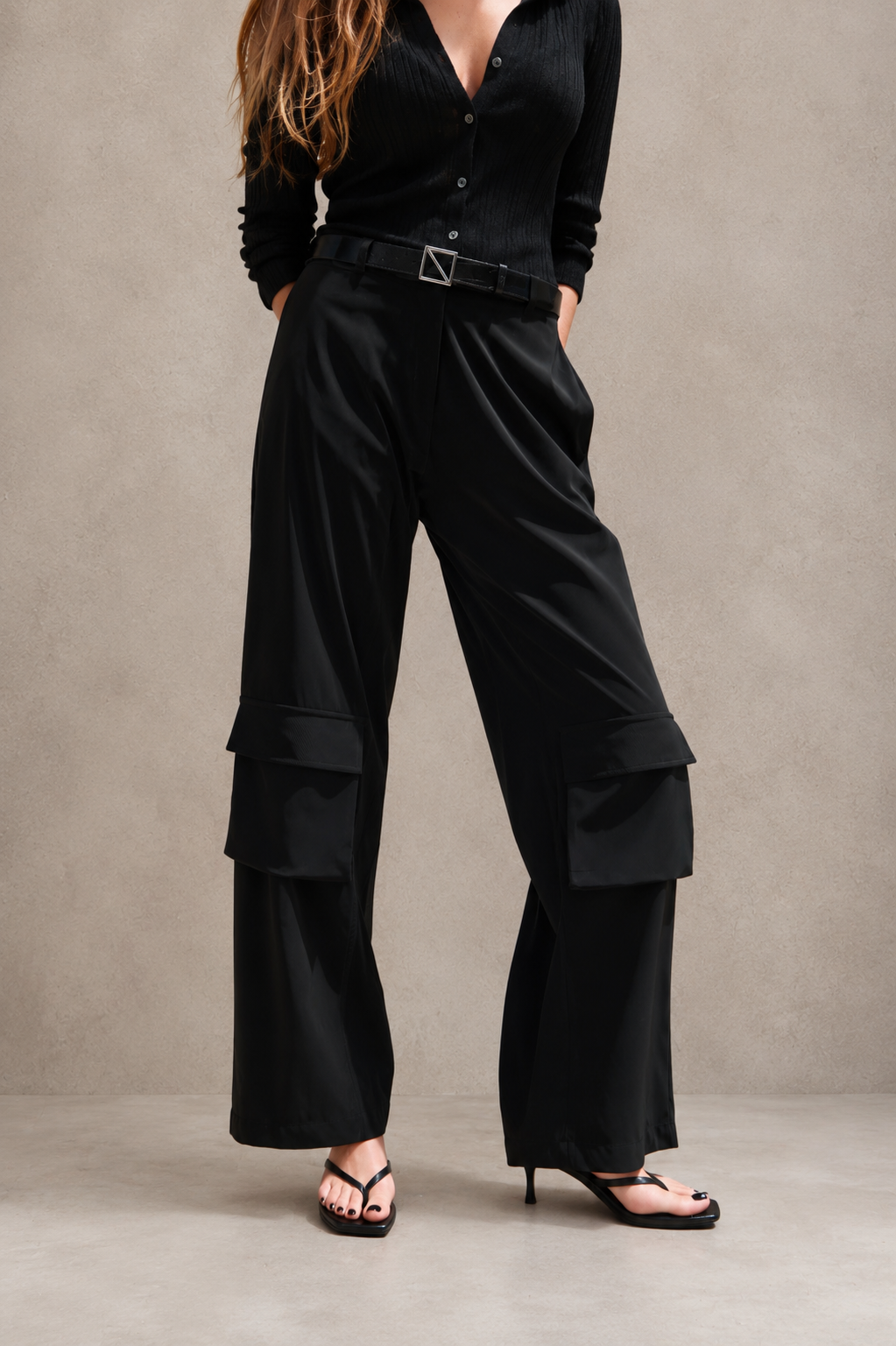PANTALÓN ALEXANDRA TÉCNICO NEGRO