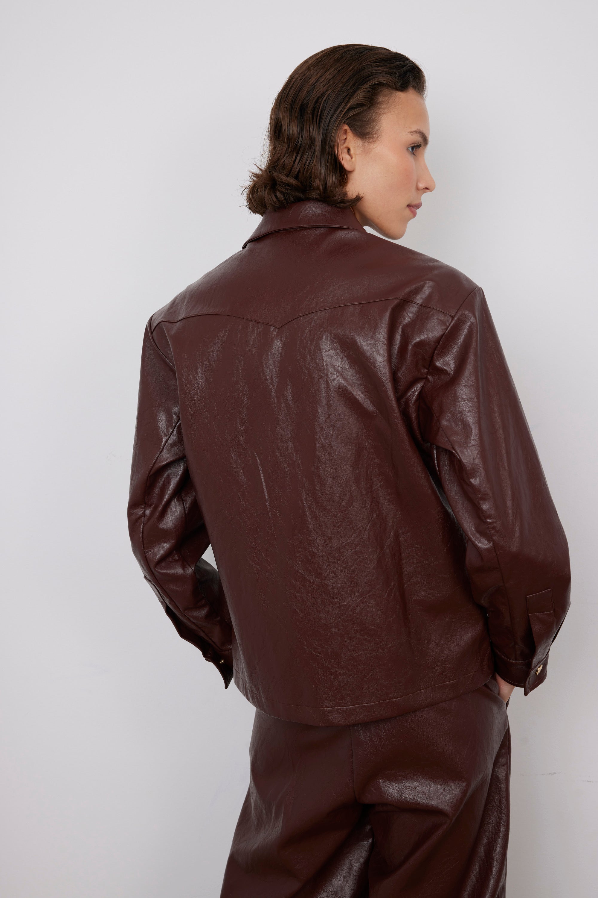 SHIRT ADRIANA COGNAC