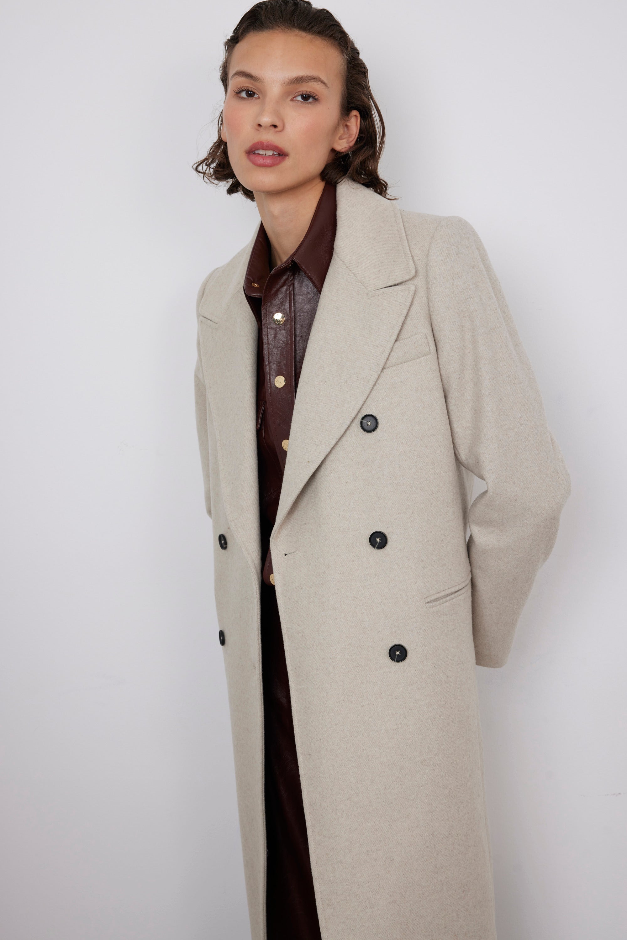 COAT CARMEN ECRU