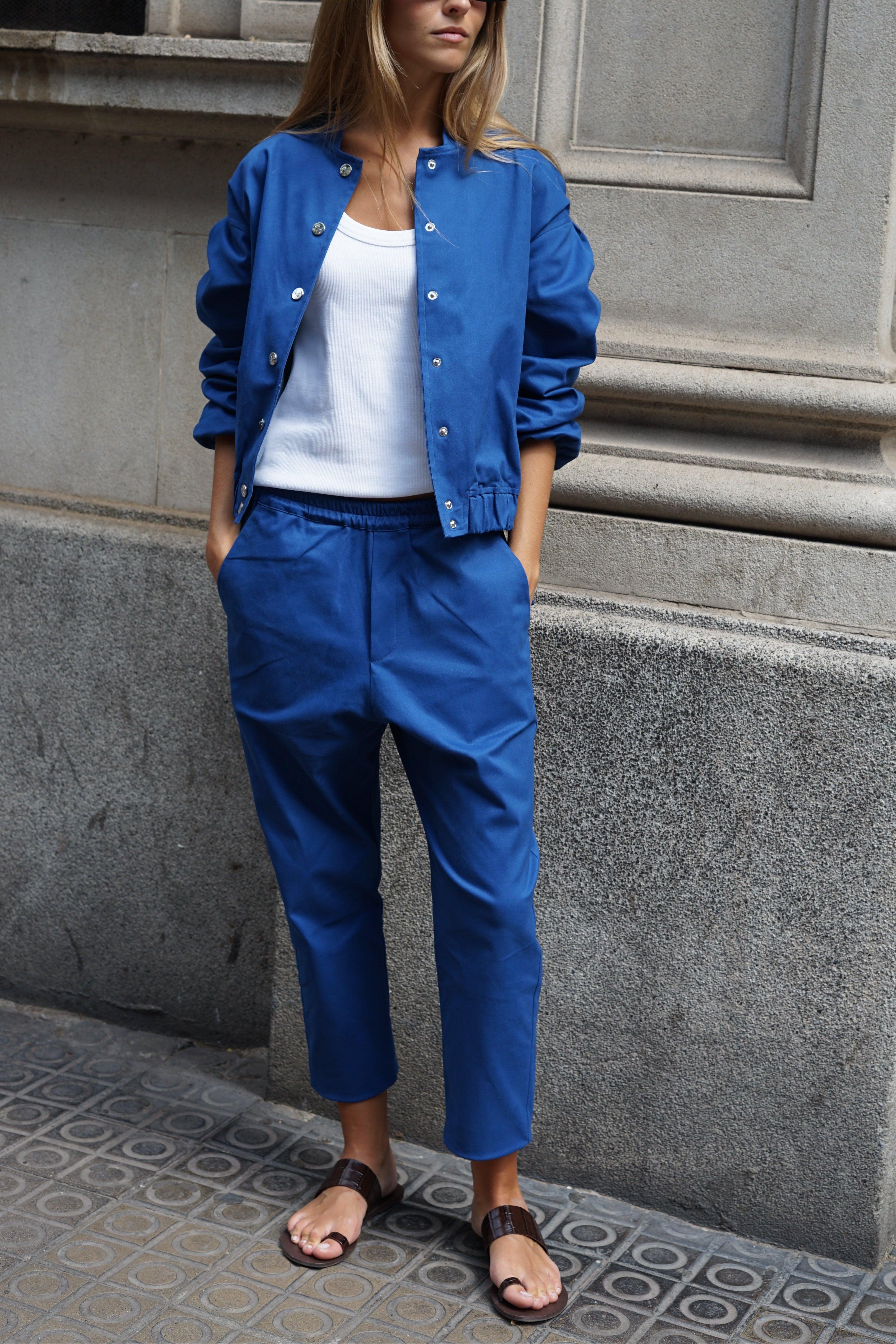 PANTS PAULA STEEL BLUE