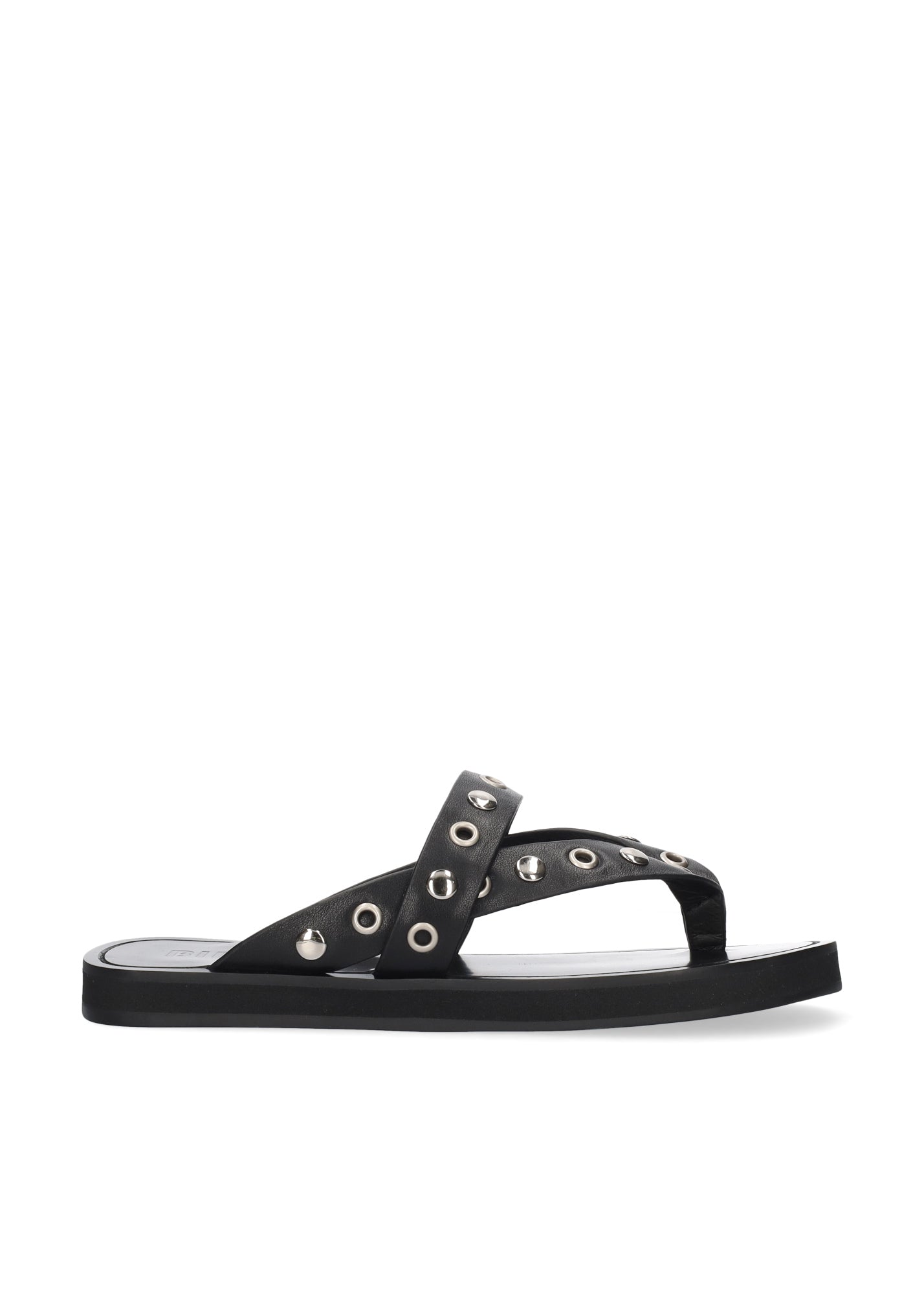 VIVIENNE FLAT SANDAL BLACK