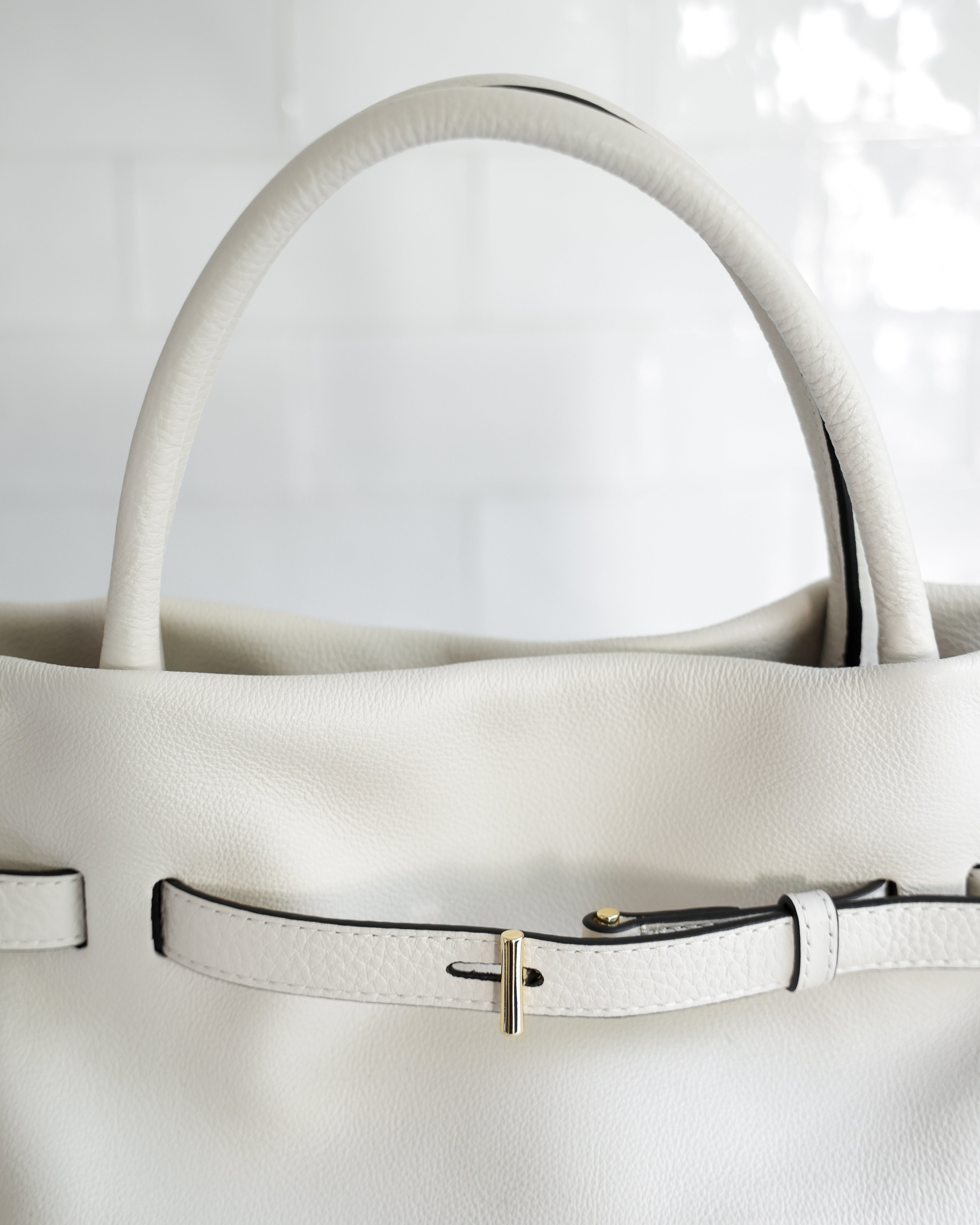 SIENNA SMALL LEATHER BAG BEIGE
