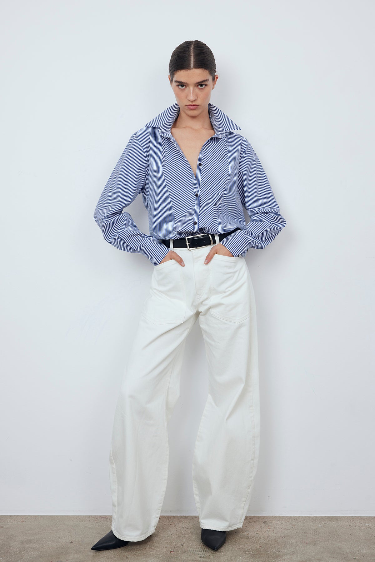 SHIRT VERONA STRIPES BLUE