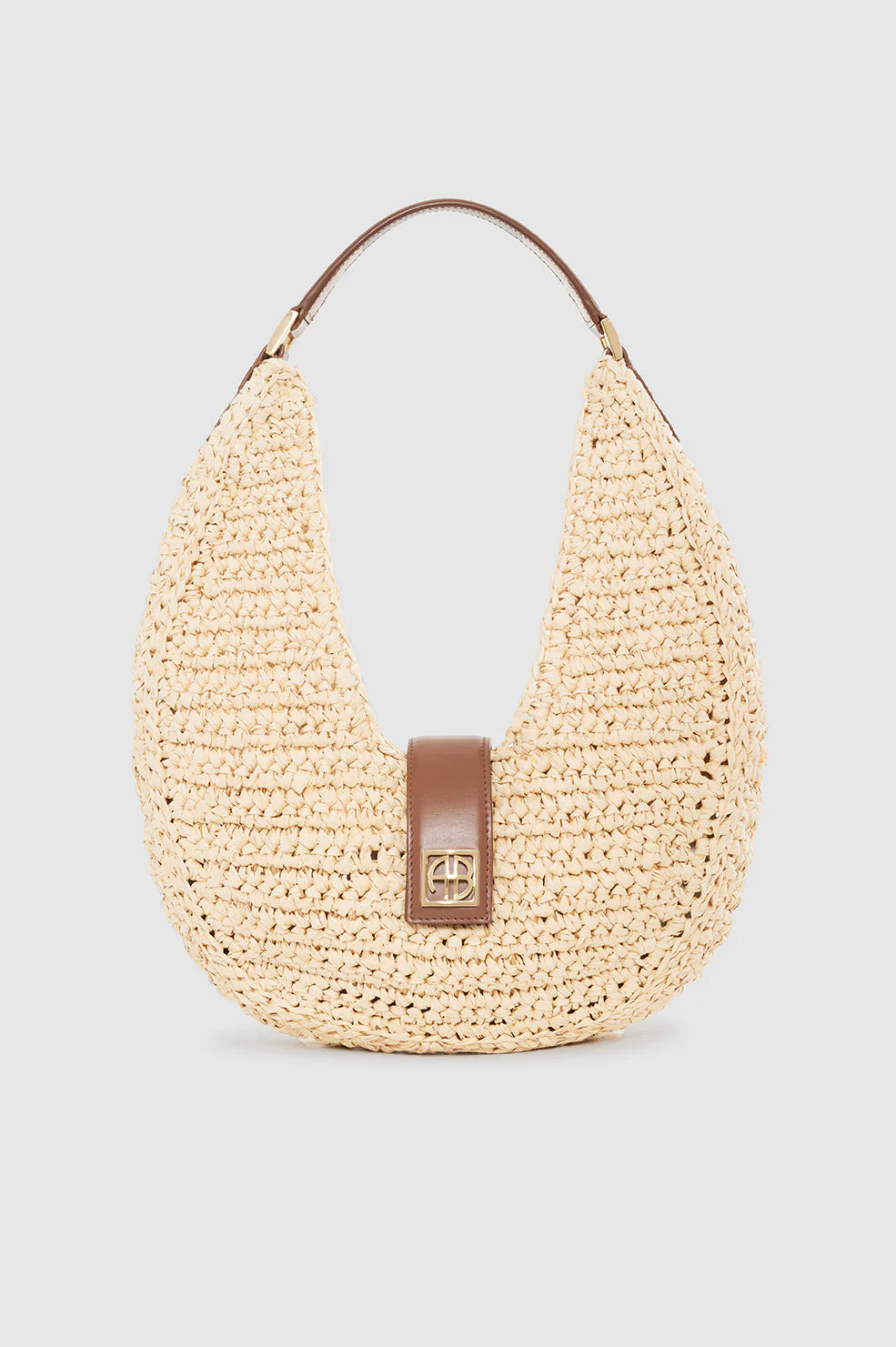 BAG LOU MONOGRAM NATURAL WITH COGNAC