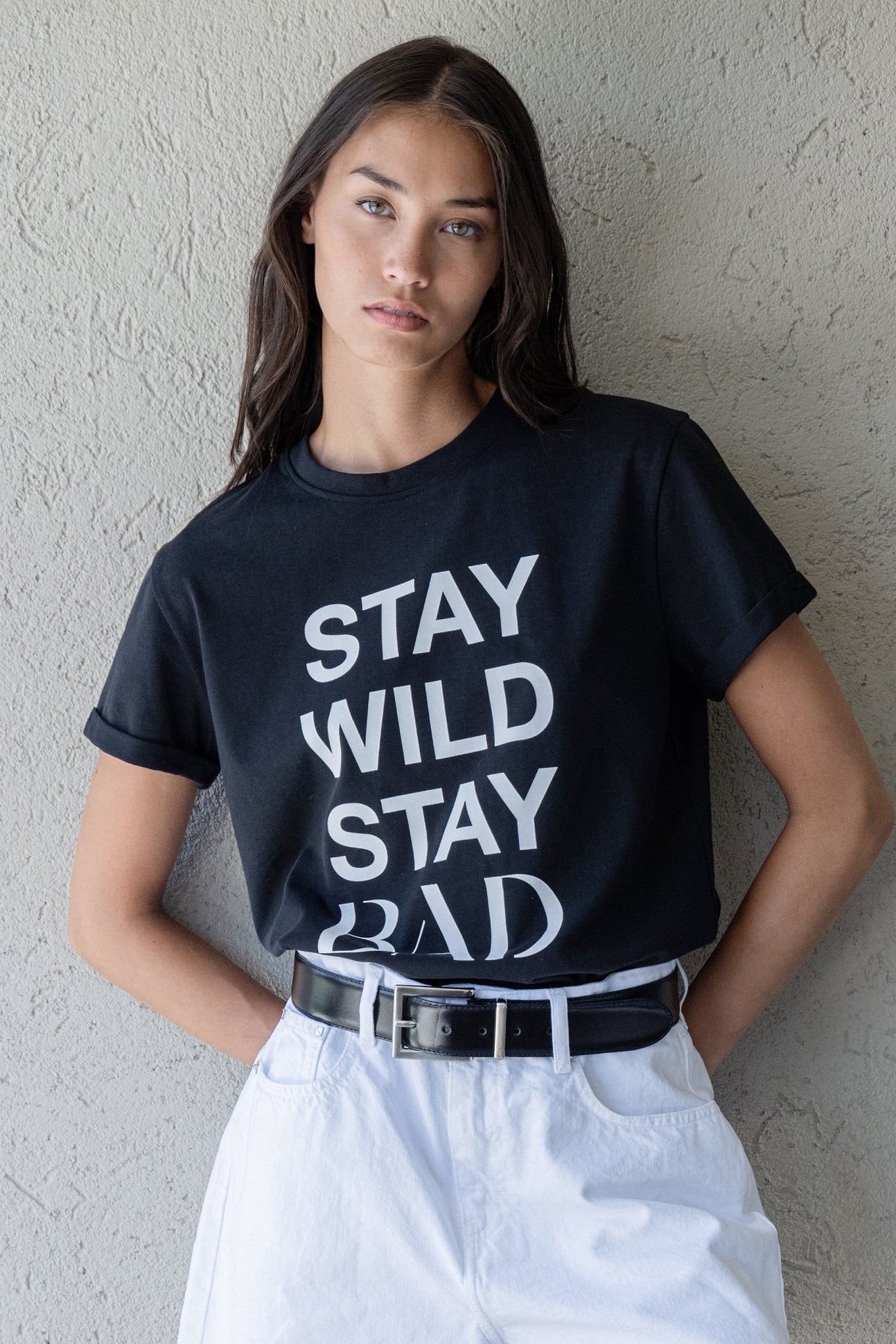 T-SHIRT AMAPOLA BLACK