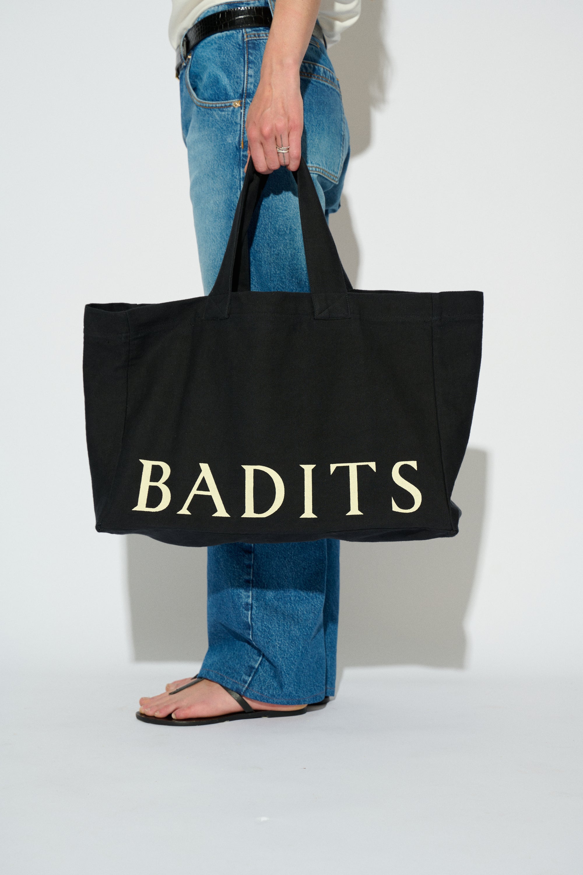 BOLSA ALGODÓN BADITS NEGRO