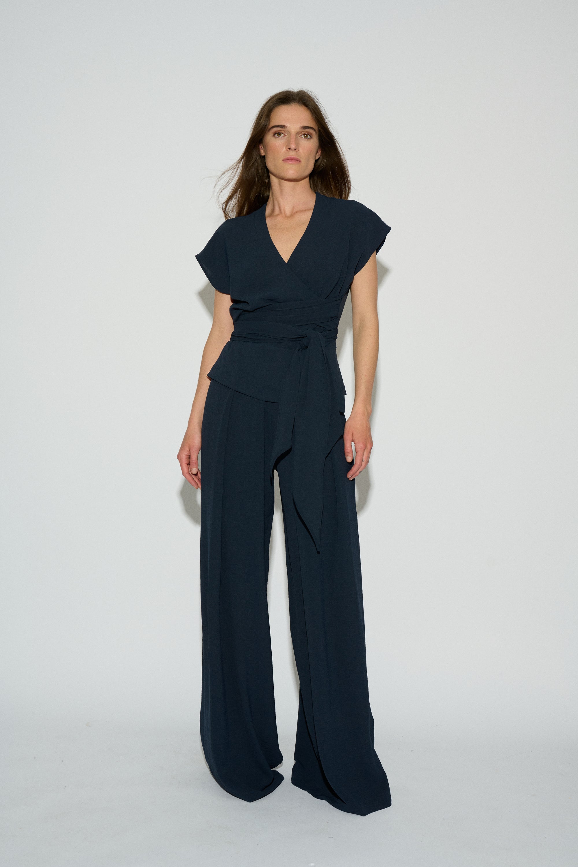 LOOK NAVY PALAZZO