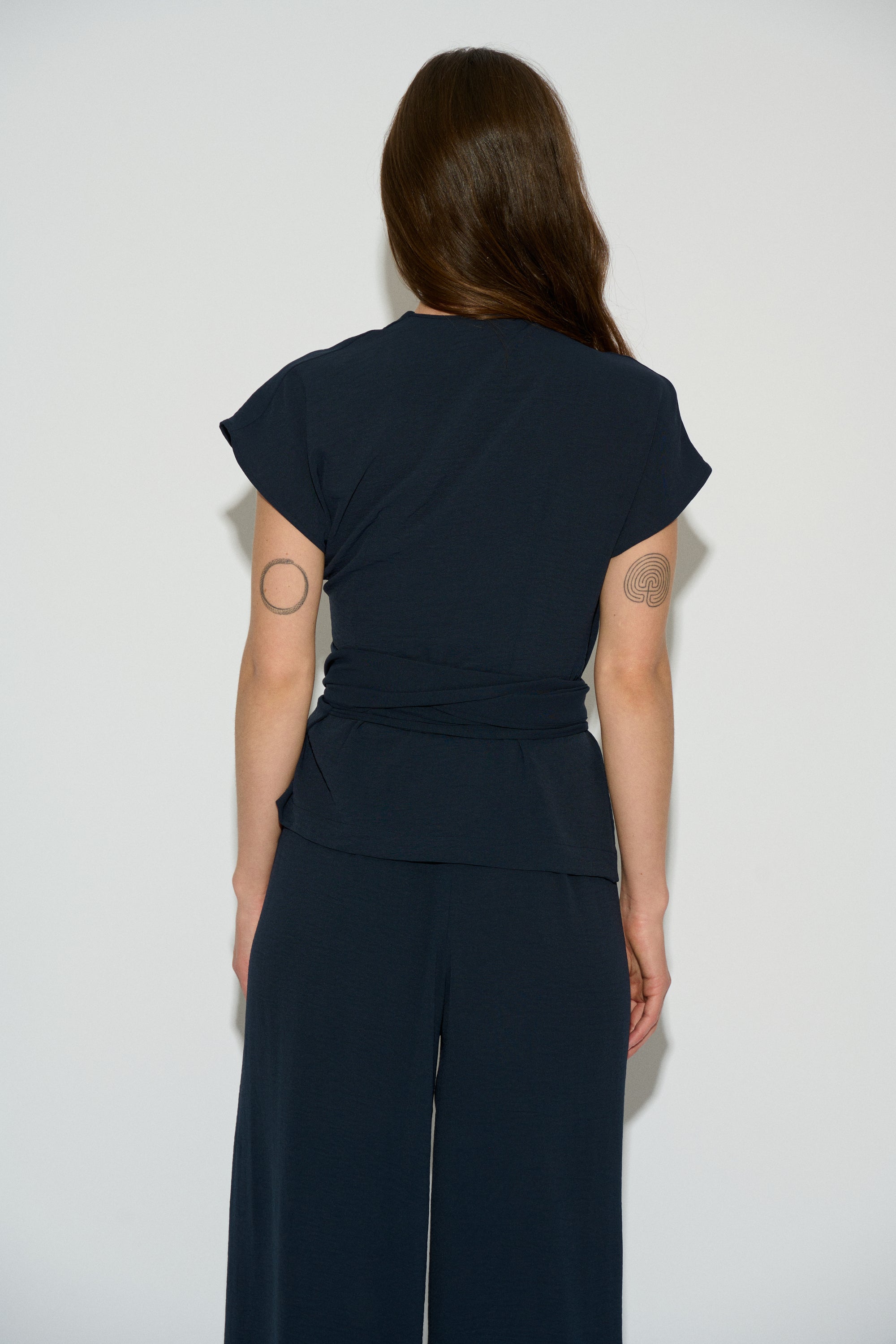 LOOK NAVY PALAZZO