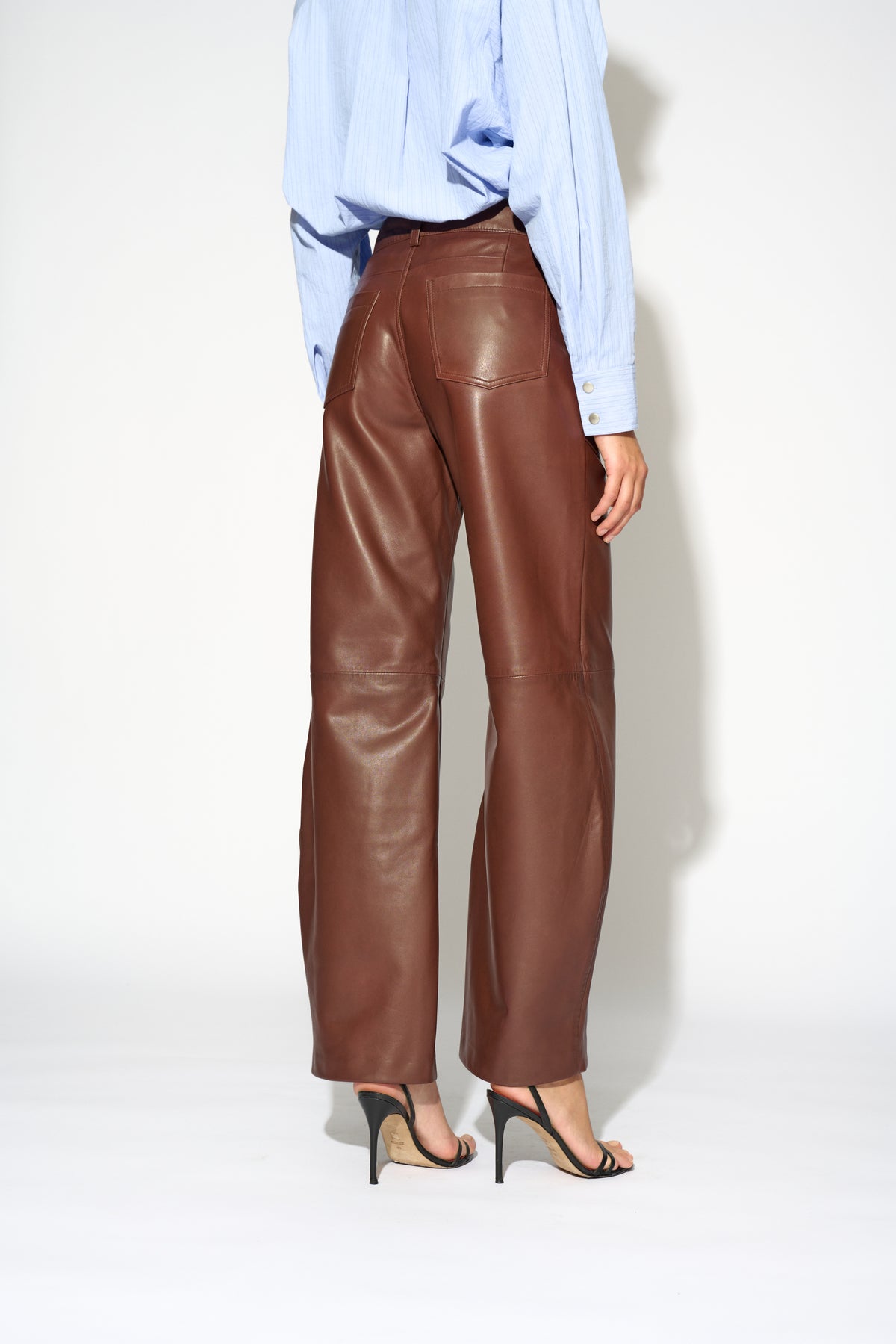 PANTALÓN KENDRA PIEL MARRÓN