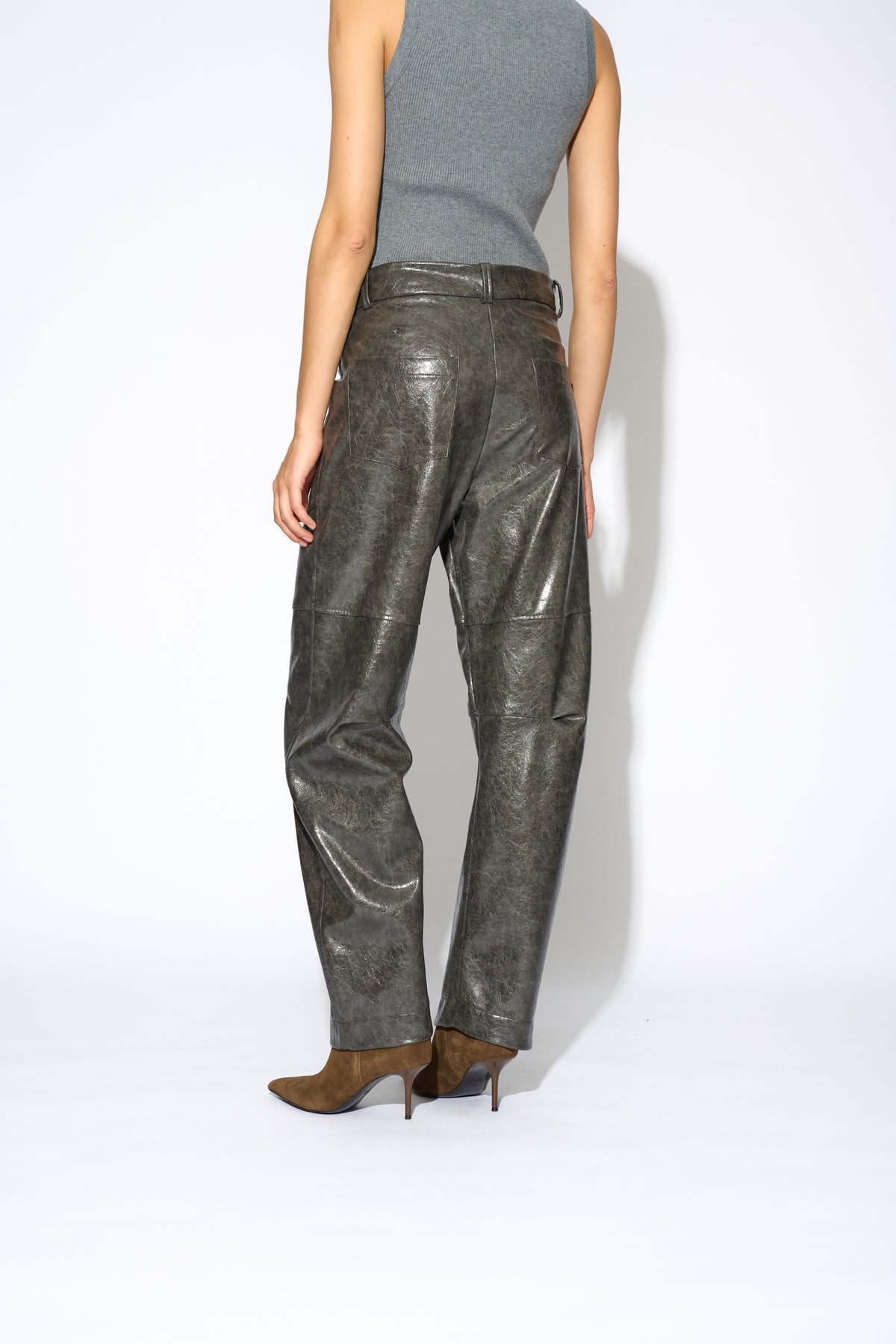 PANTALÓN AURELIA PIEL GRIS