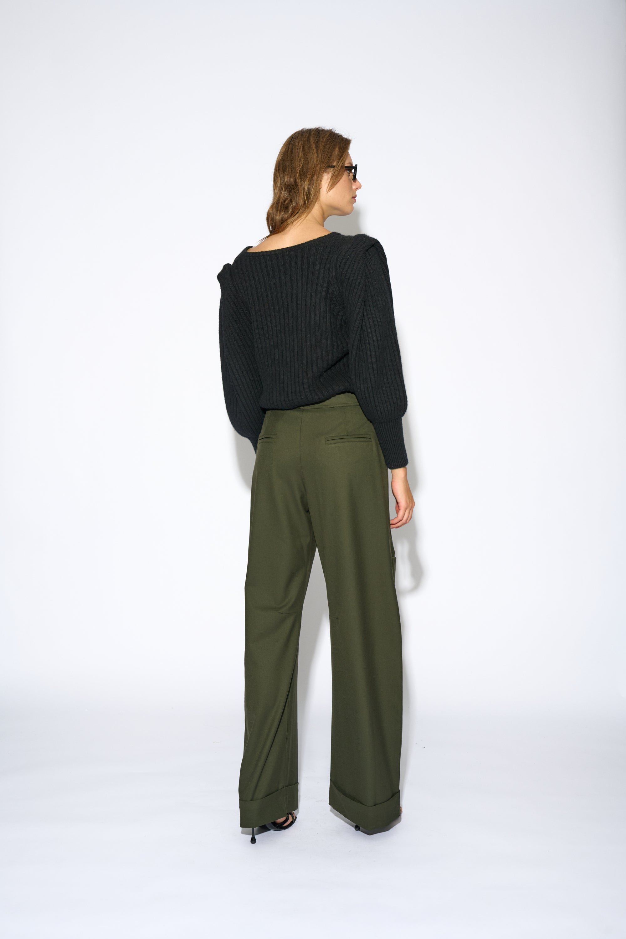 PANTALÓN CONSTANZA CINTURILLA KHAKI