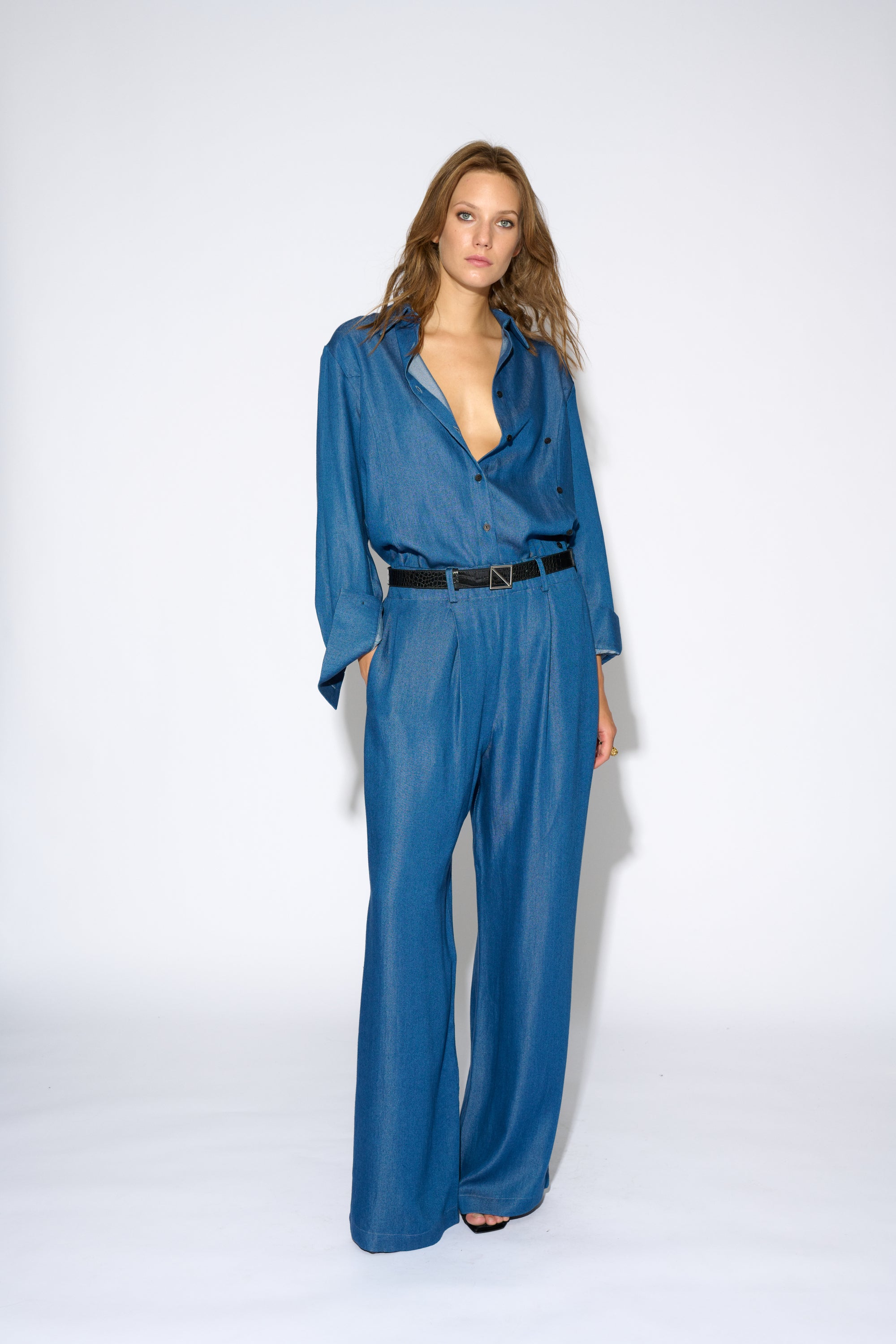 PANTALÓN GIULIA DENIM FLUIDO