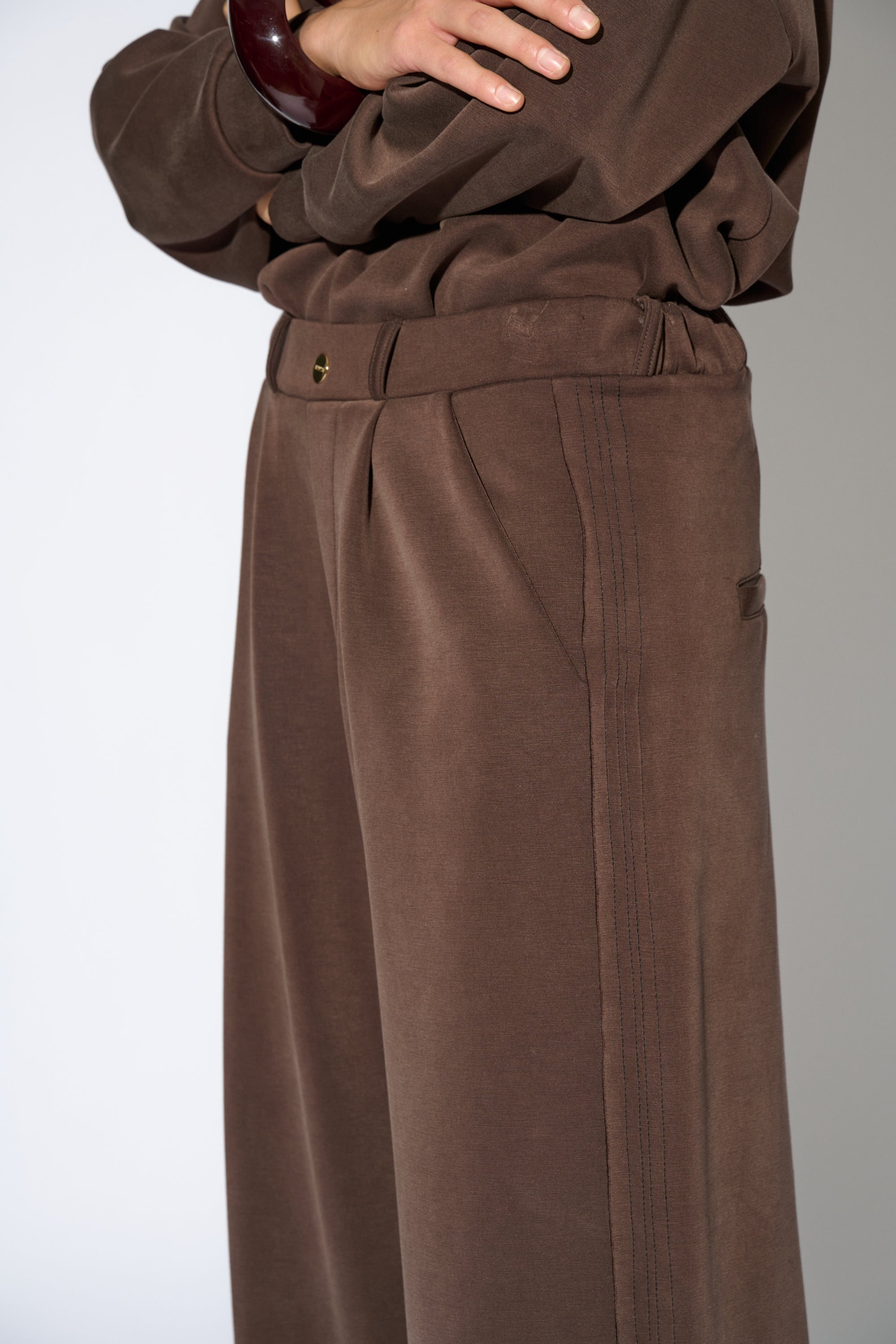 CELIA BROWN SCUBA PANTS