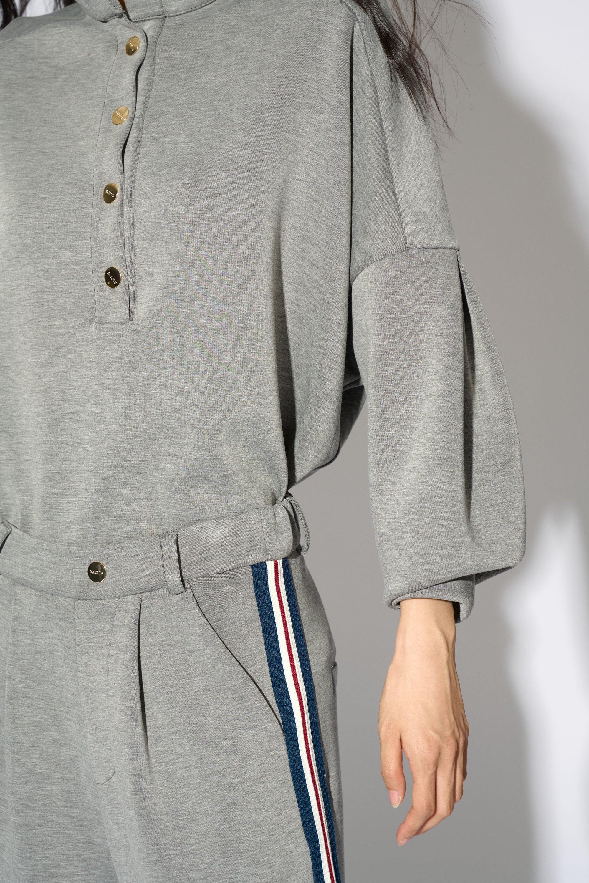 BEGOÑA OVERSIZE GREY SHIRT