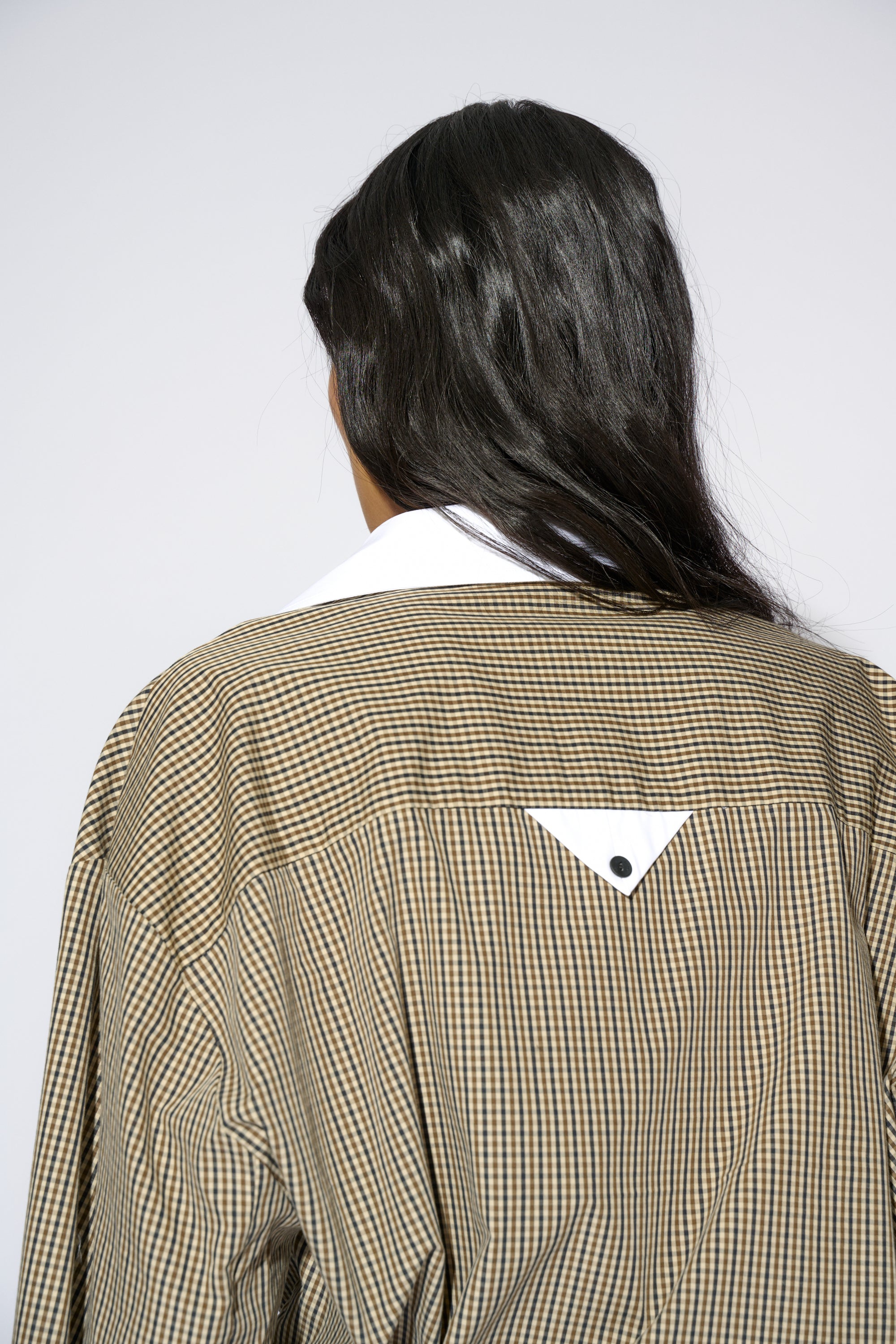 CAMISA NURIA CUADRO MARRÓN