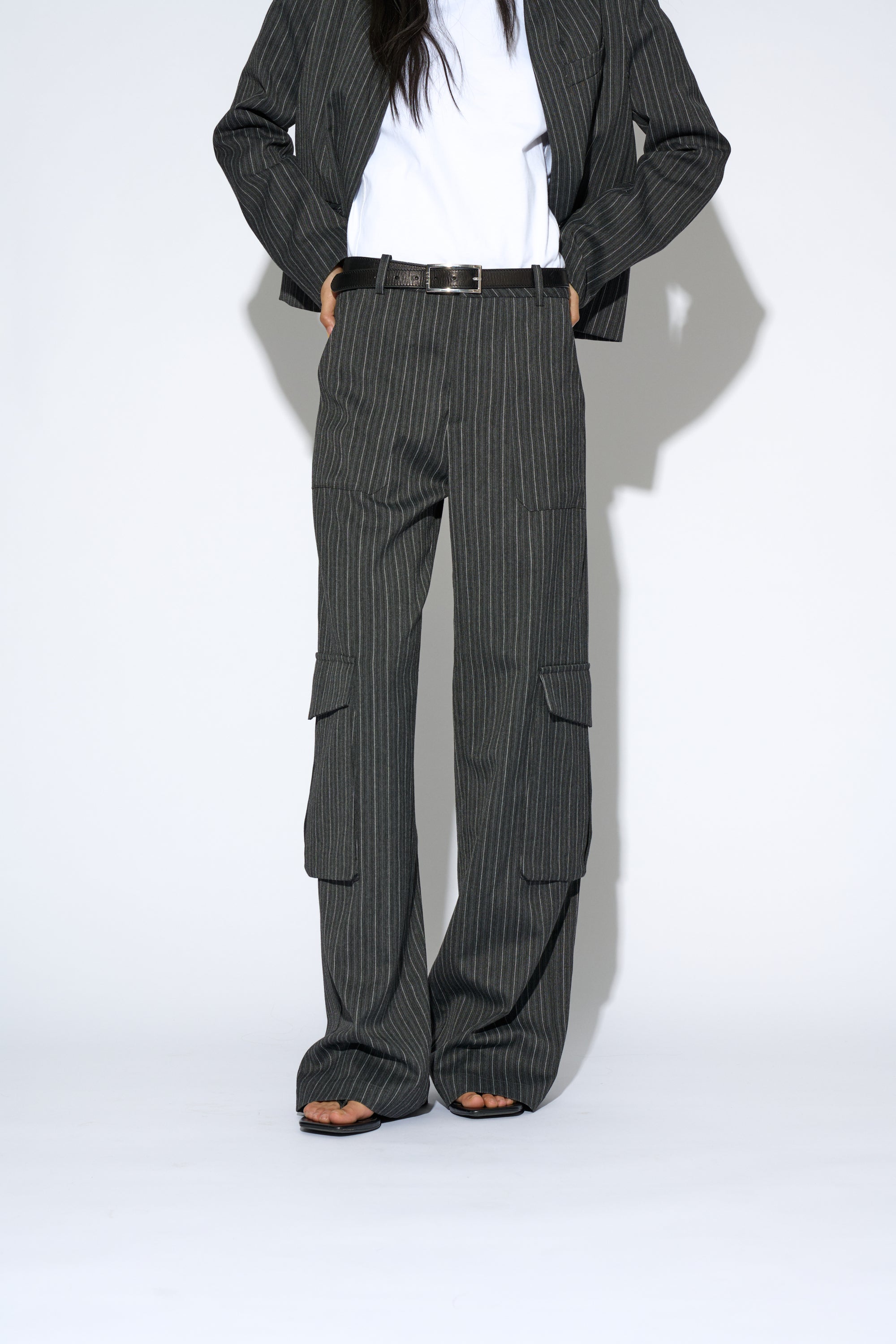 PANTALÓN PUGLIA RAYA GRIS