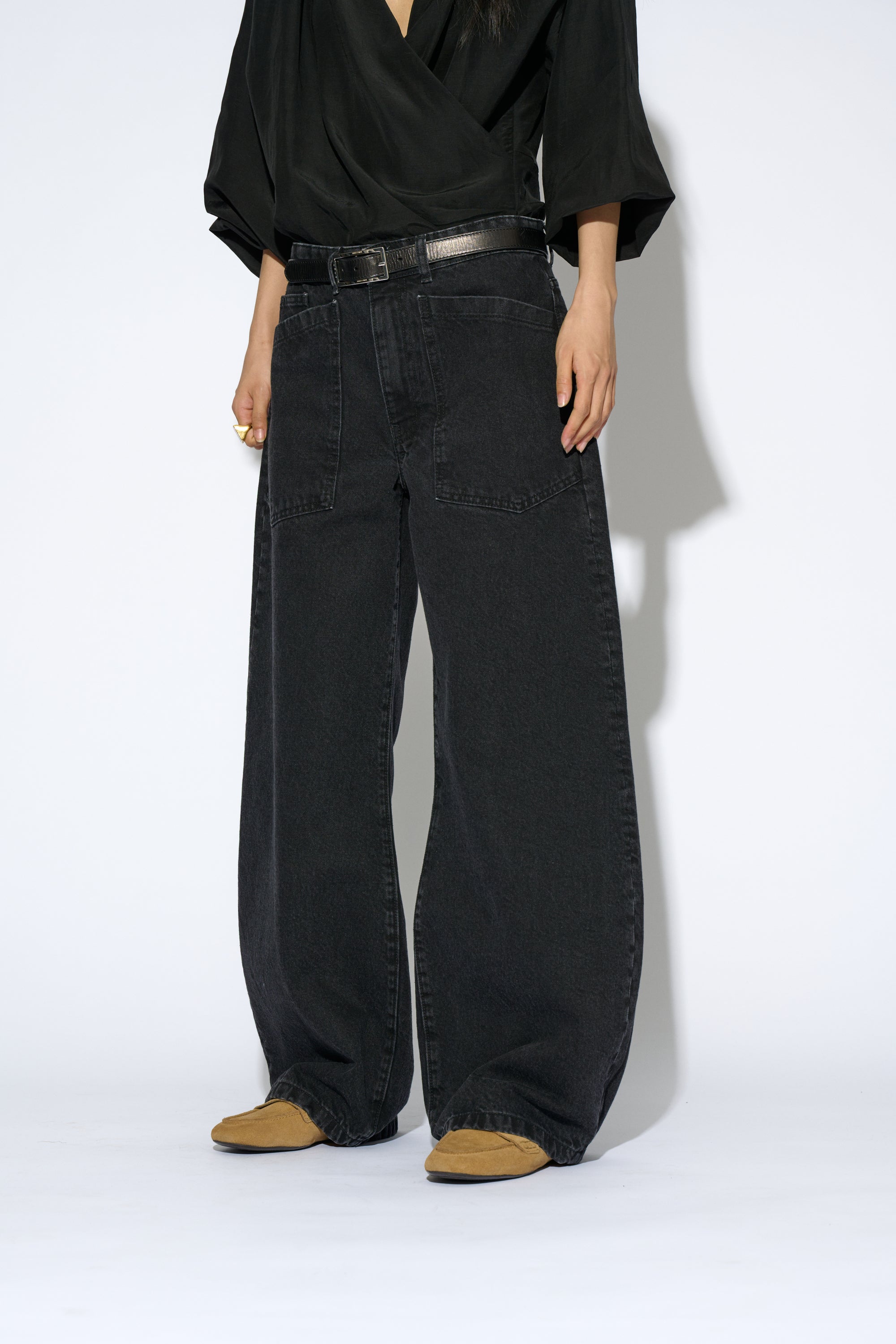SOLANGE BLACK JEANS