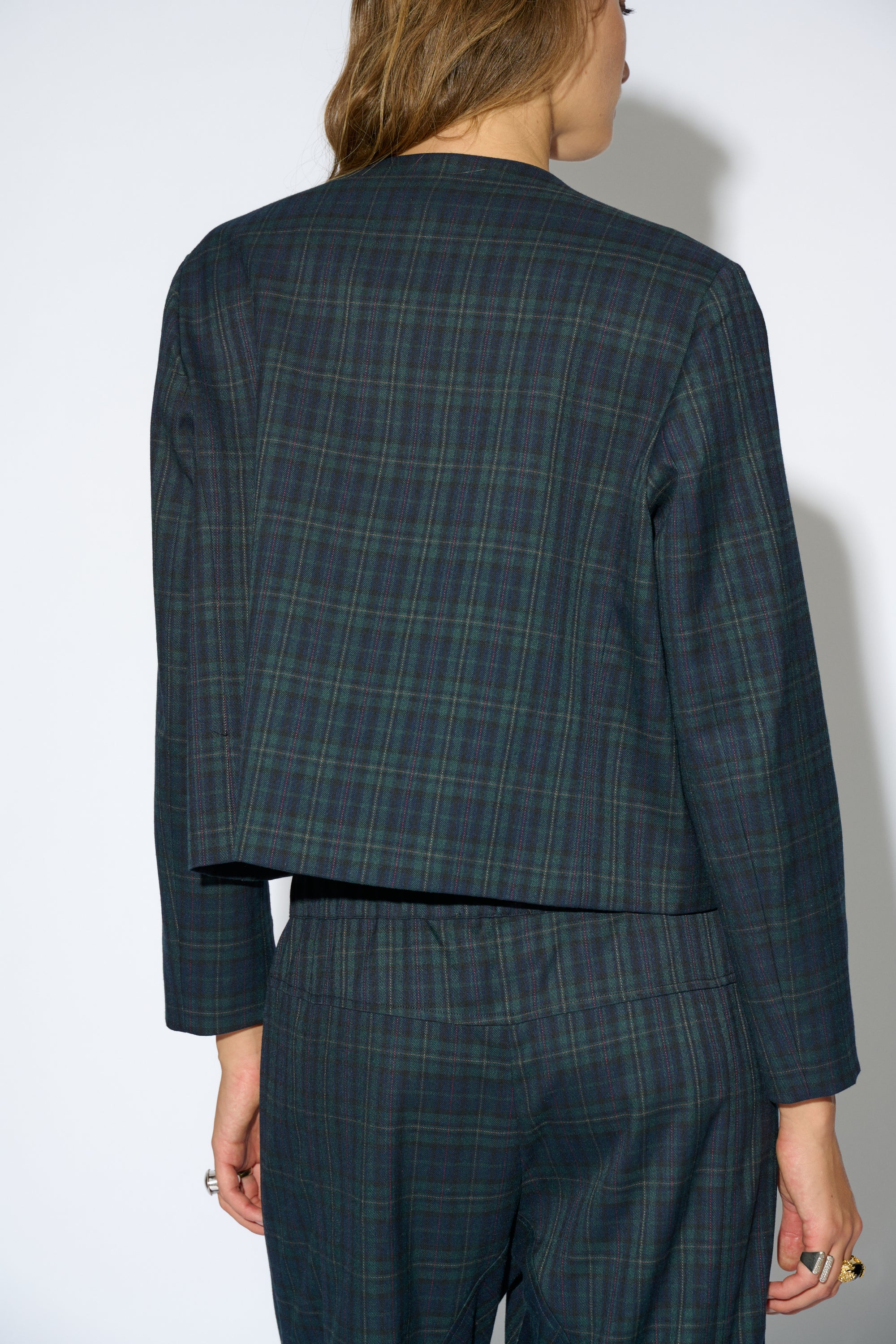 BLAZER LOLA CUADRO VERDE