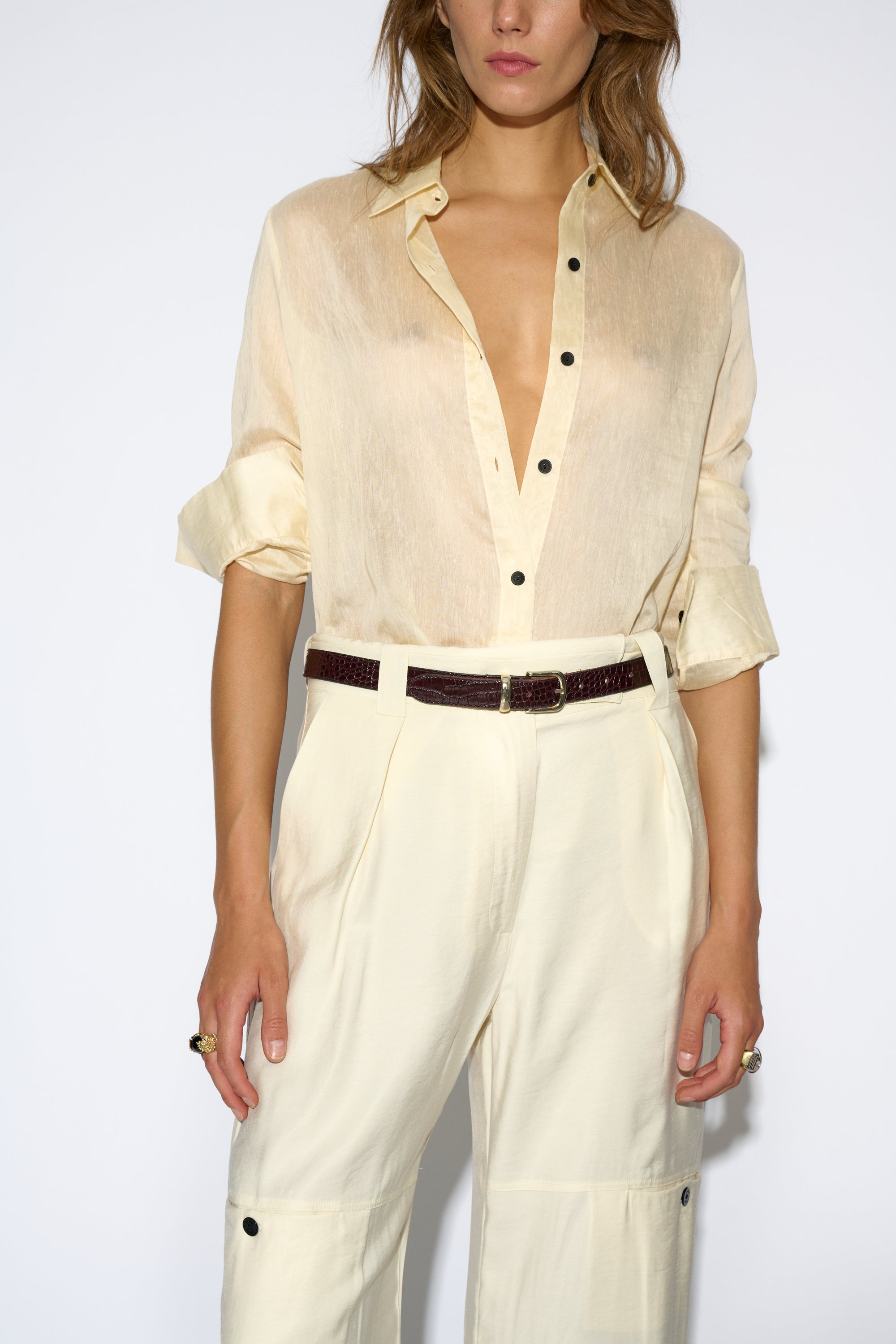 CAMISA DAMAS CRUDA L.M X BADITS