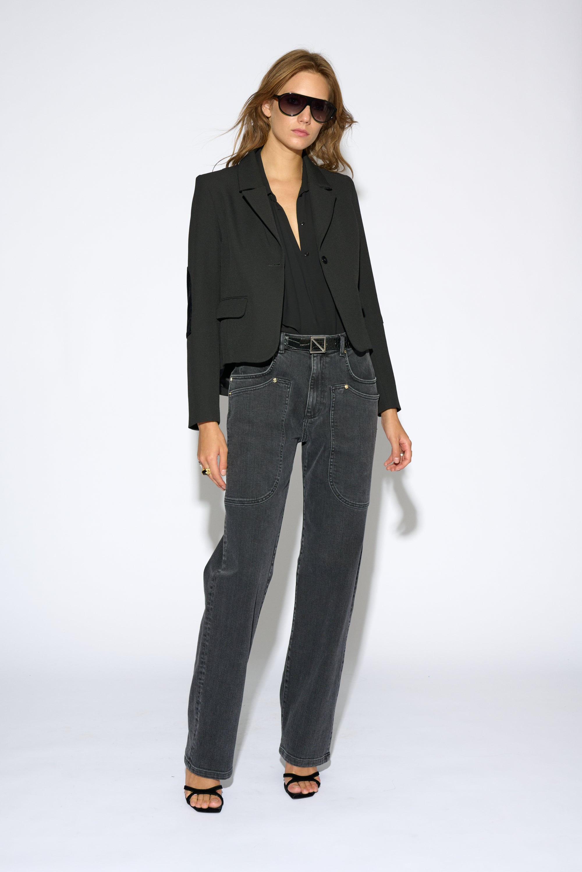ESTER POCKETS JEANS GRAY
