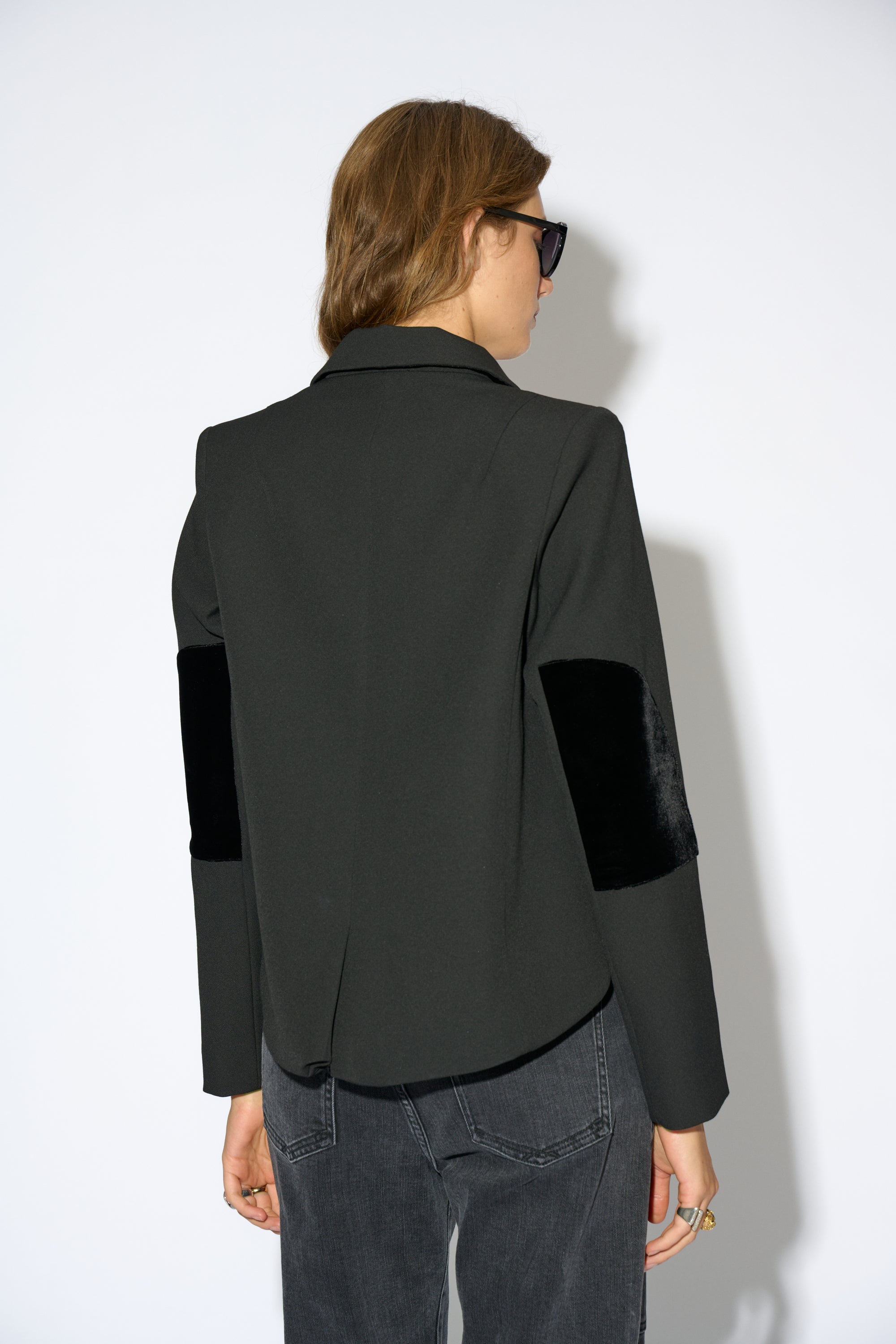 BLAZER JOSEPHINE CODERAS NEGRO