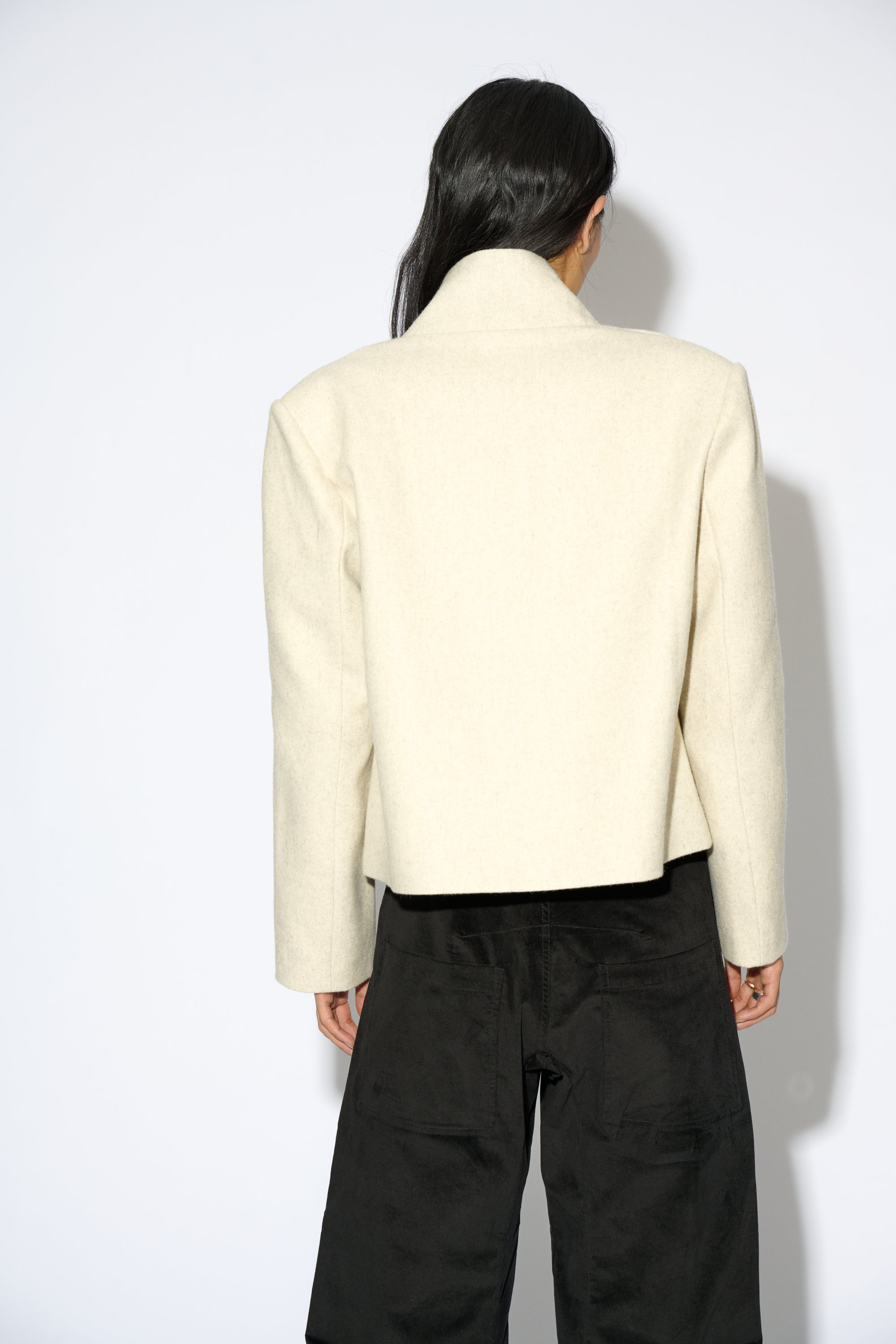 JACKET ANGELA CORTA CRUDA
