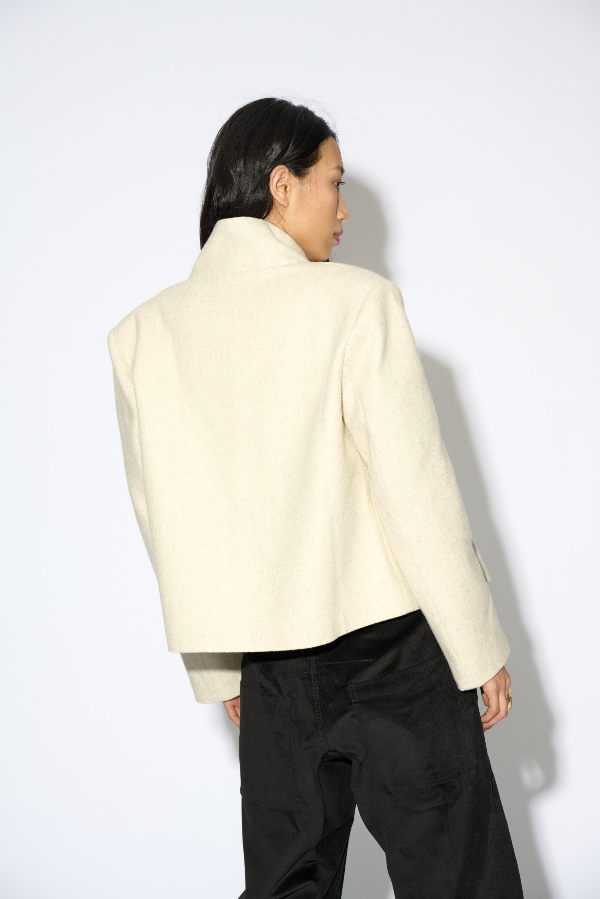 JACKET ANGELA CORTA CRUDA