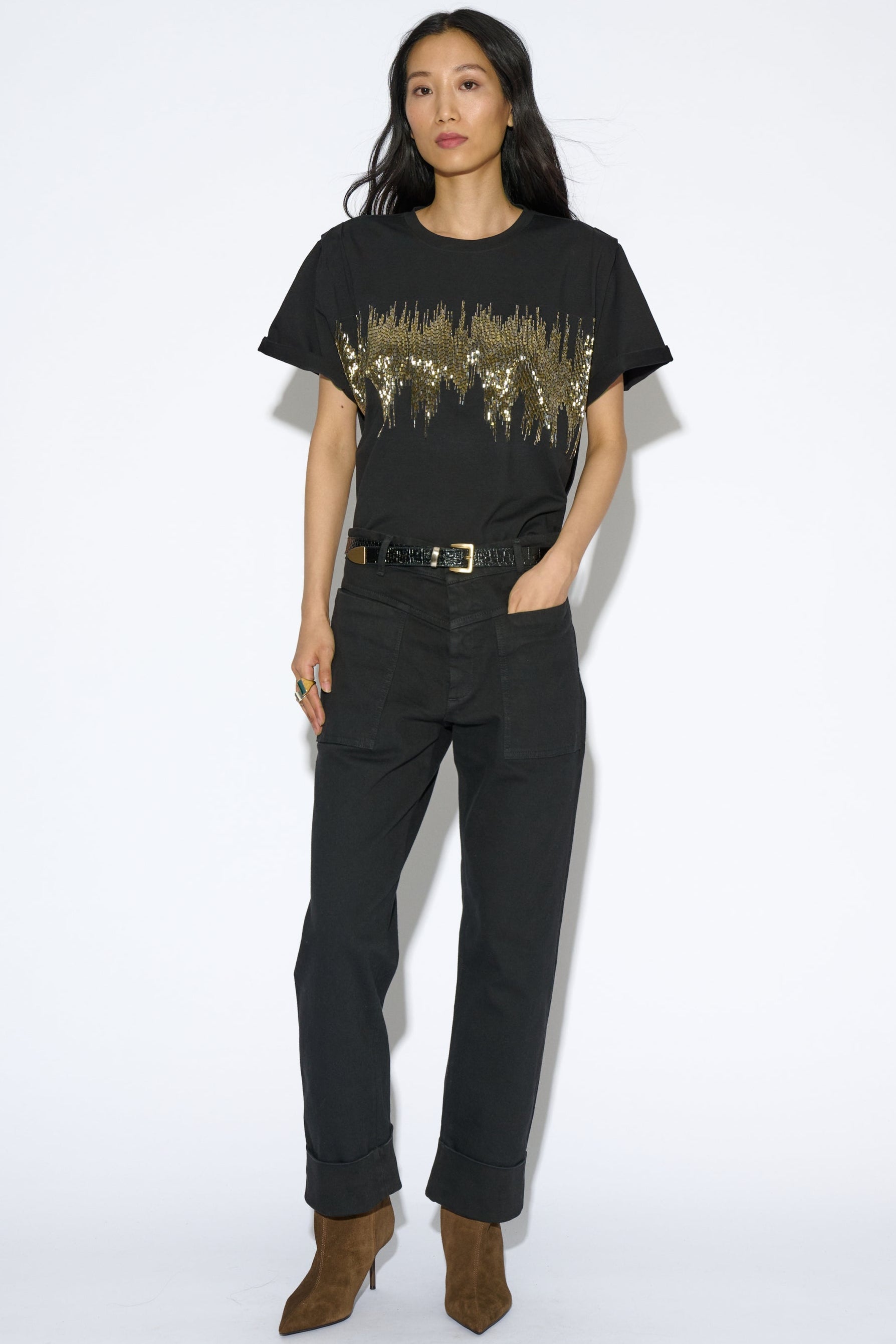 JEANS MYKONOS RECTO NEGRO