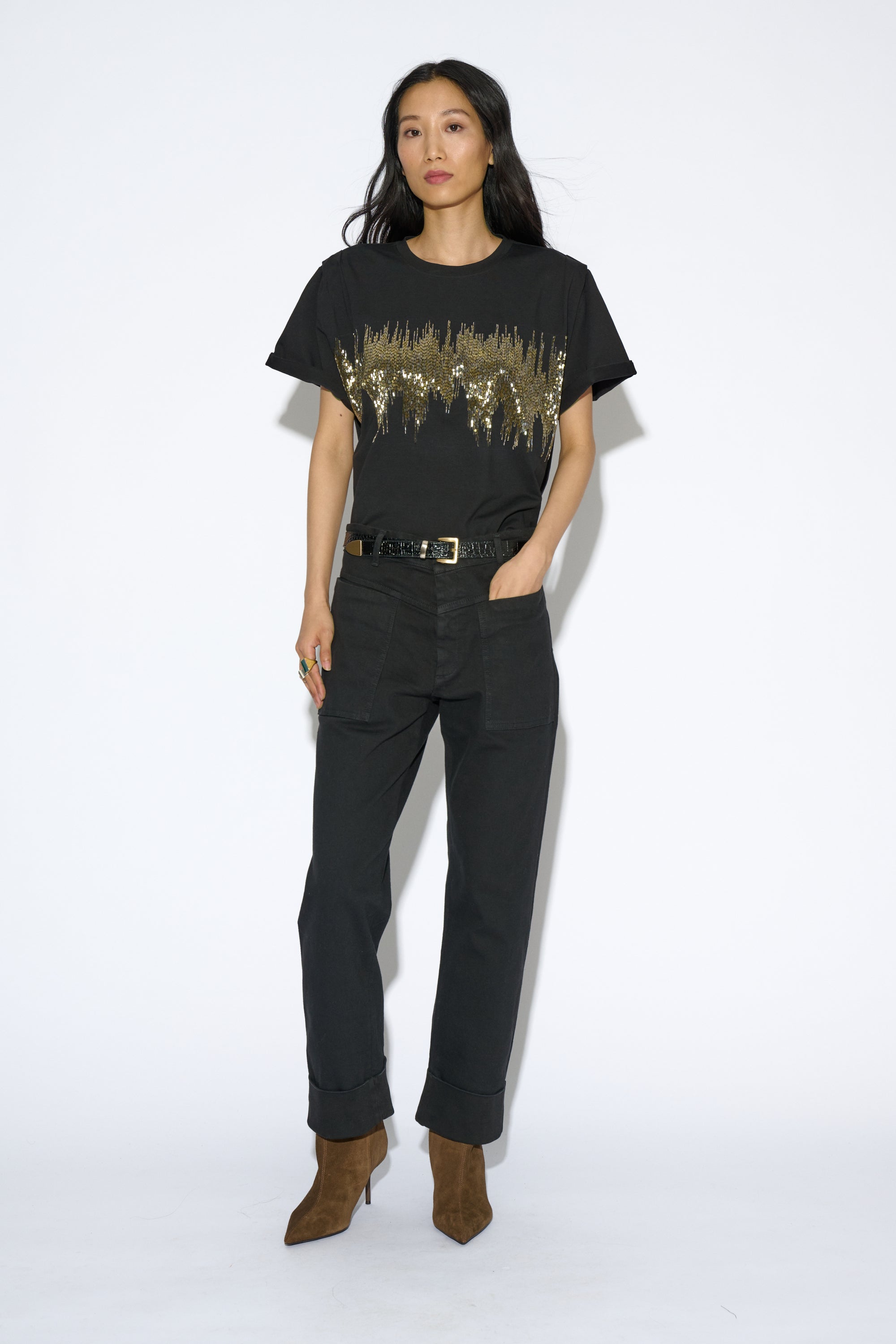 JEANS MYKONOS RECTO NEGRO