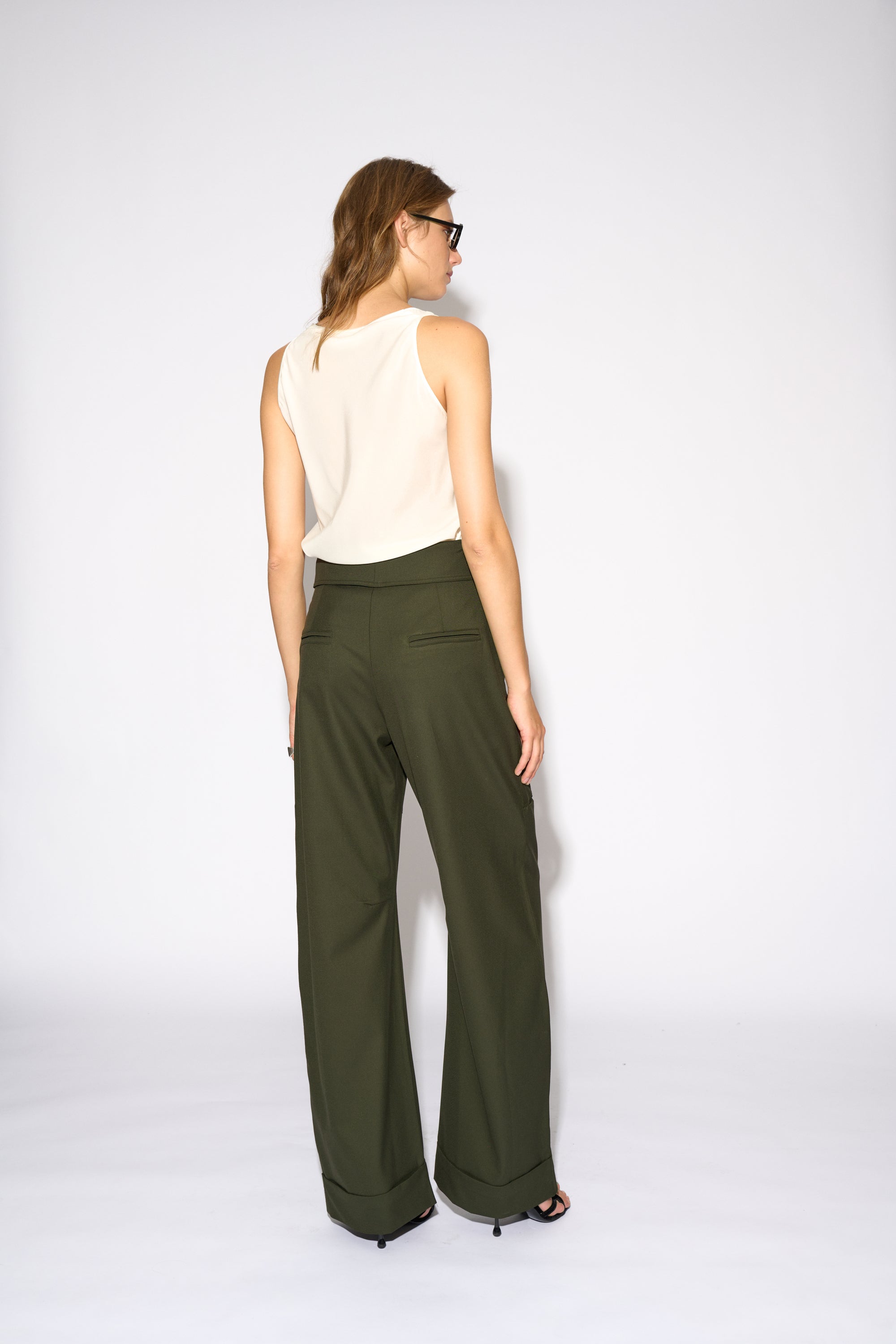 PANTALÓN CONSTANZA CINTURILLA KHAKI