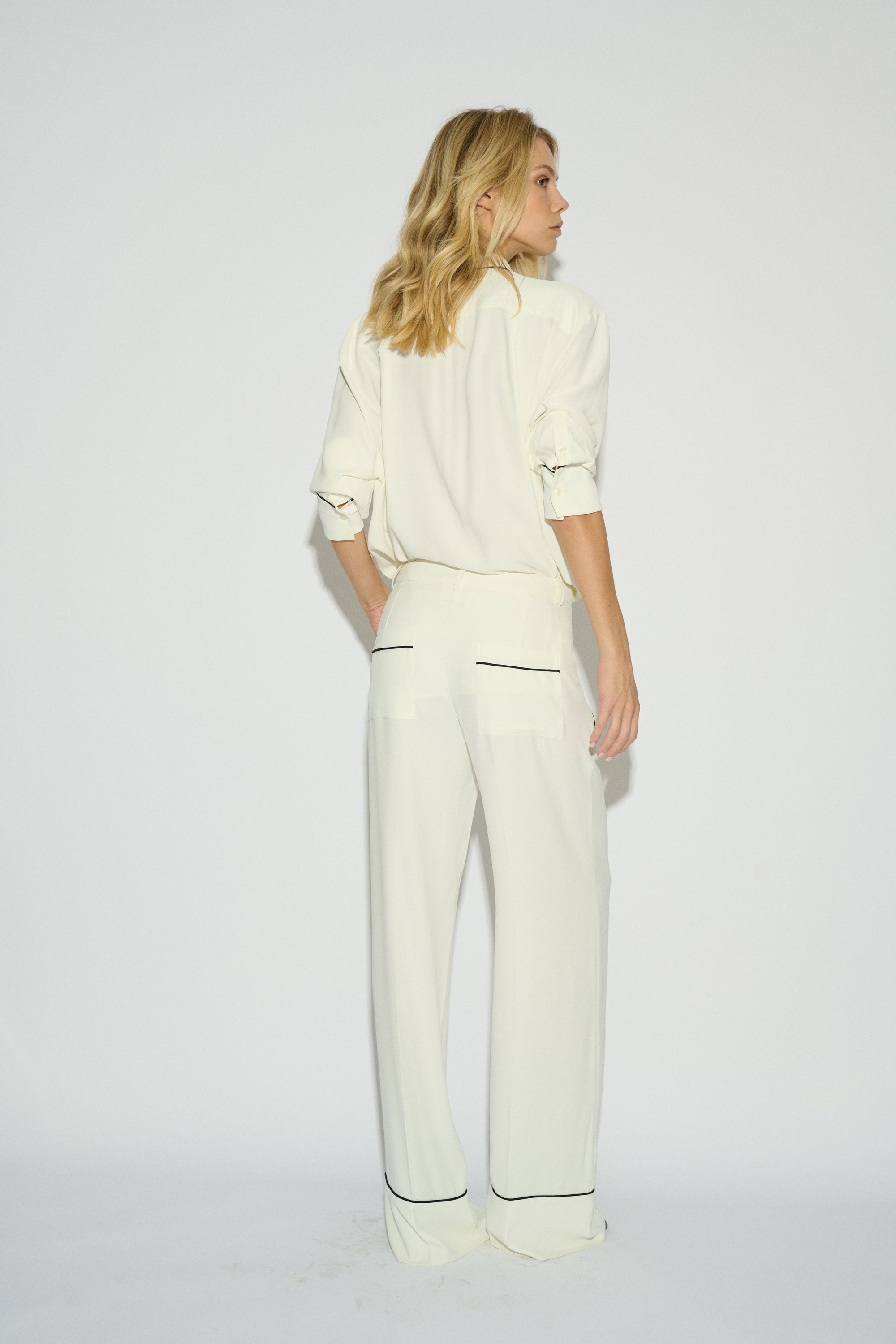 MAUI CREPE RAW PANTS