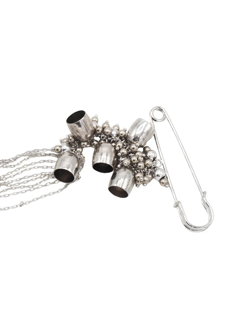 Bells Brooch silver