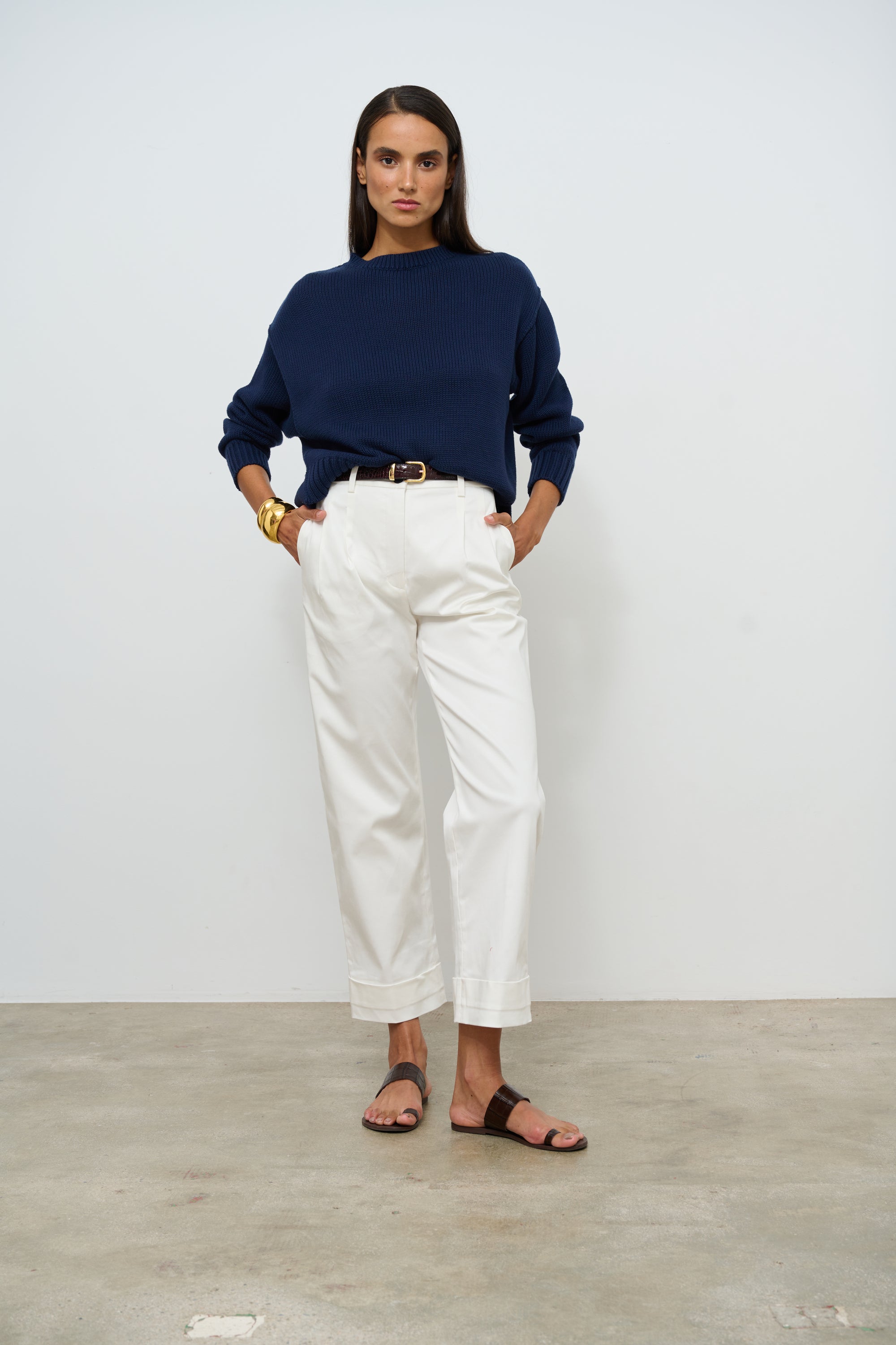 PANTS CHAPLIN SS ECRU