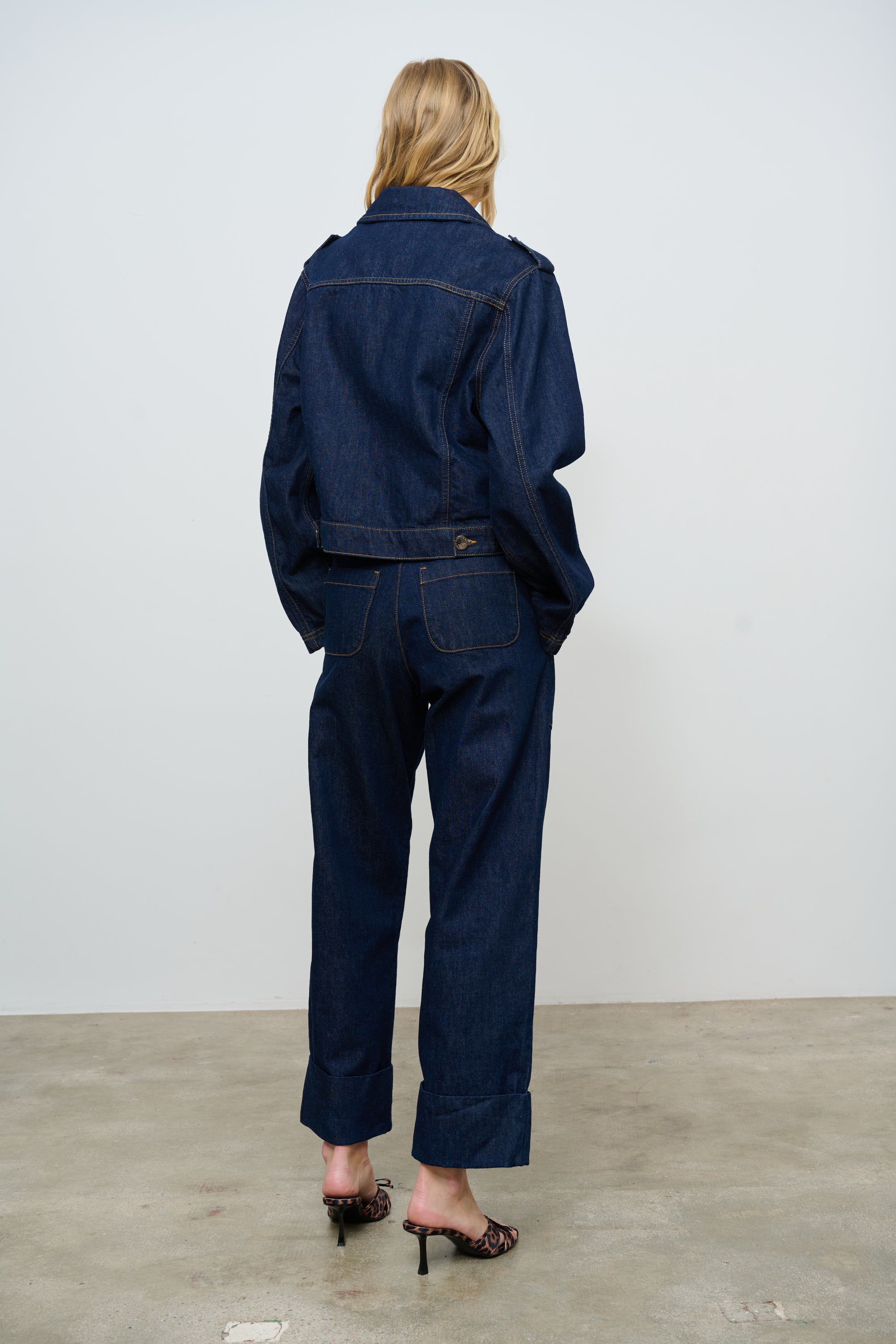 JEANS GAIA DENIM DARK BLUE