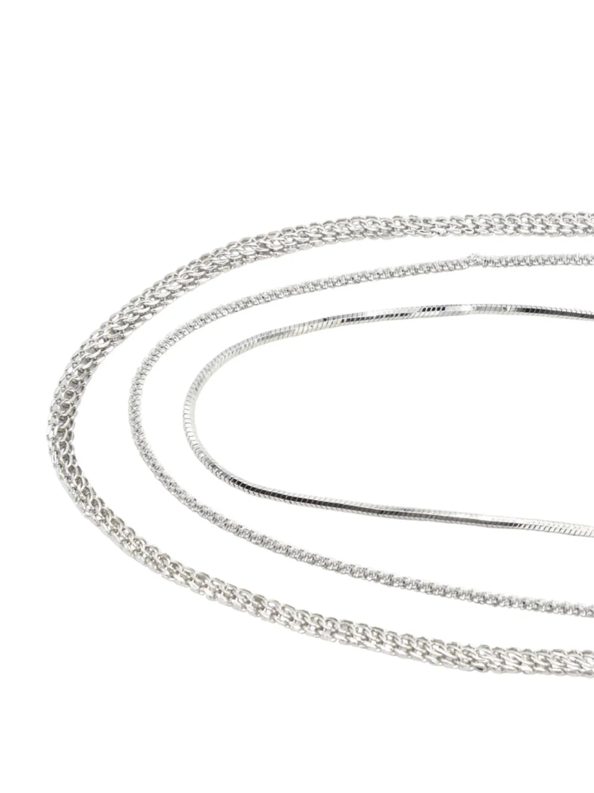 BILLY SILVER NECKLACE