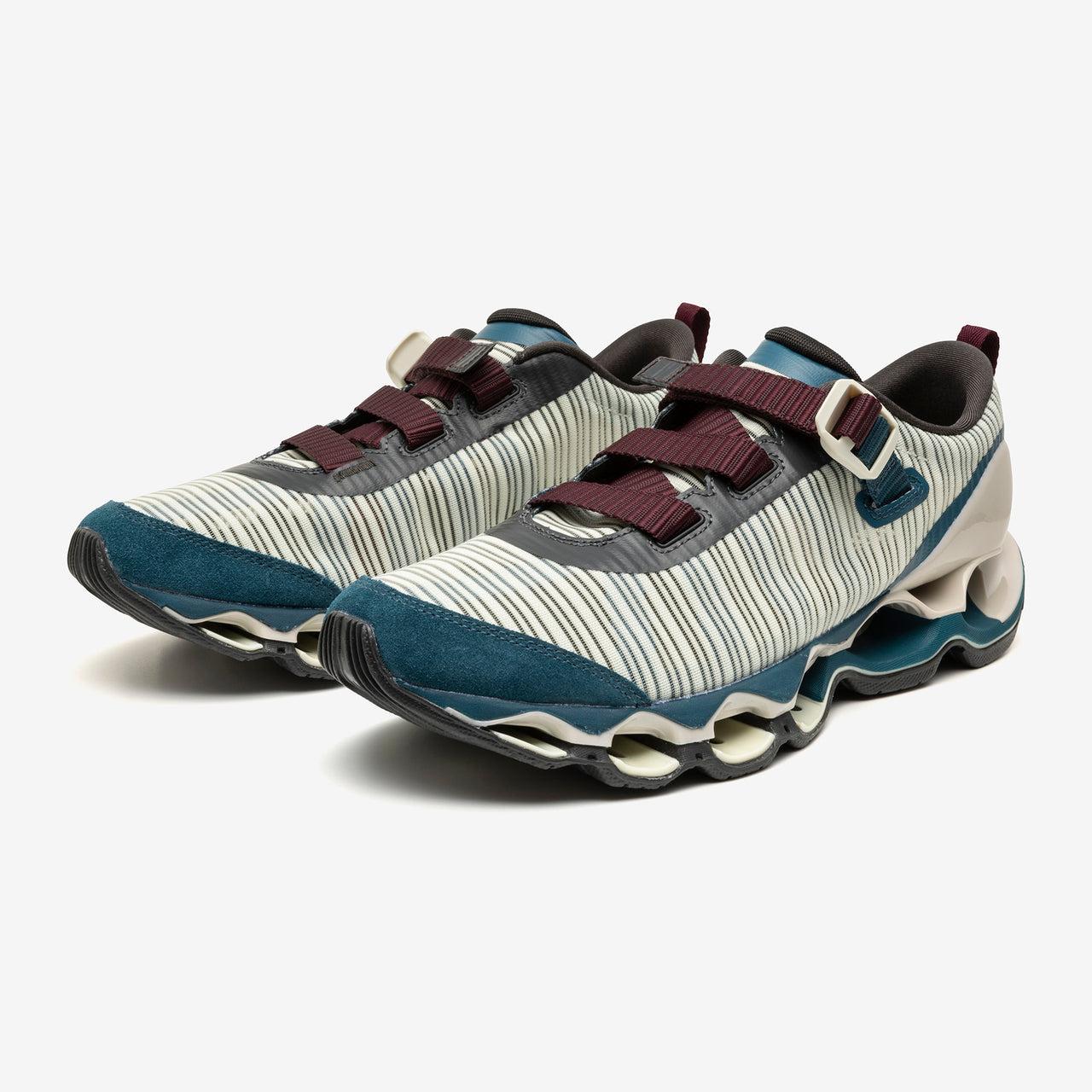 Sneakers Mizuno Wave Profecy Strap 2 Blue/Burgundy/White
