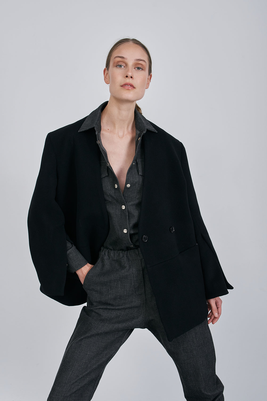 COAT KAIA BLACK