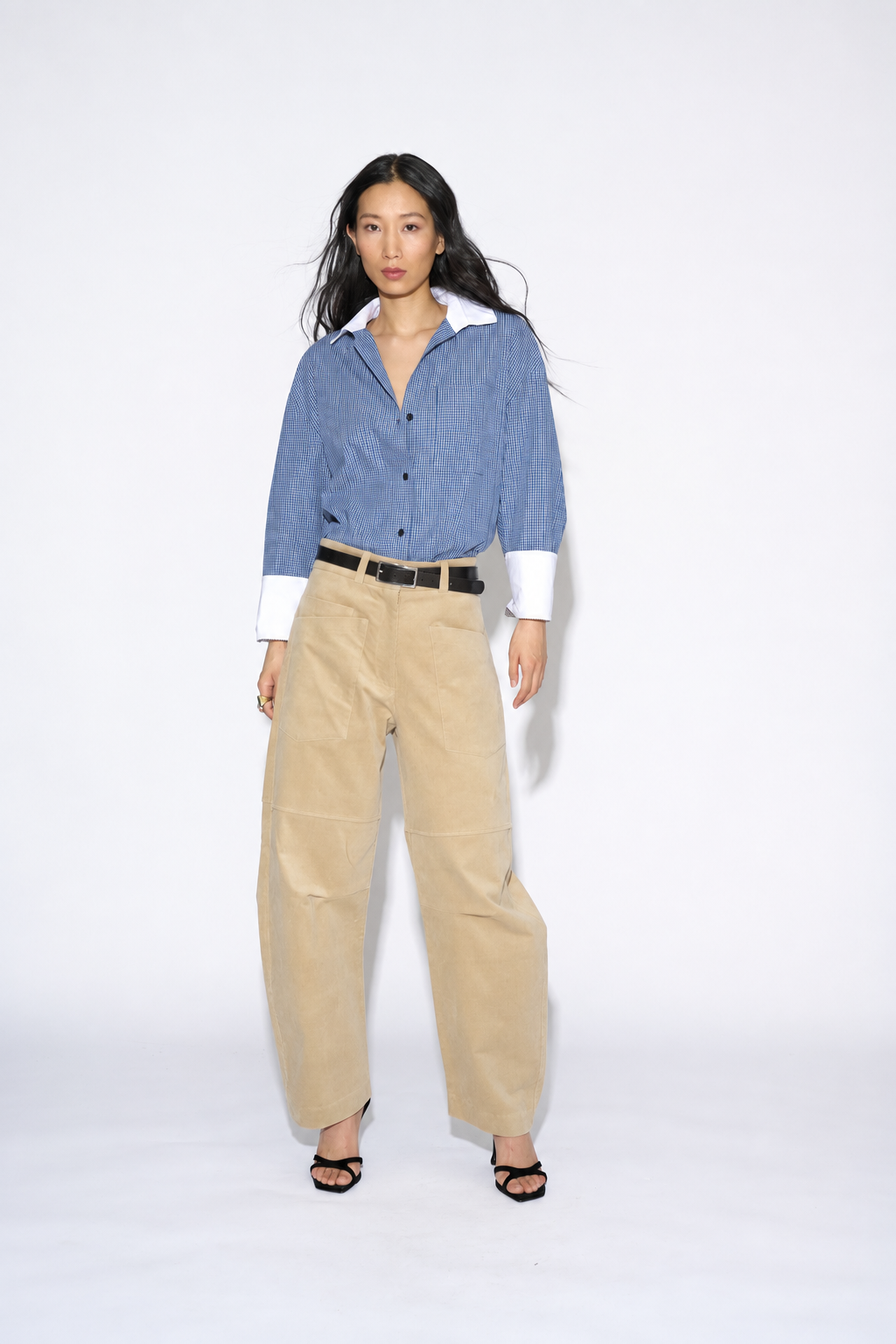 CAMISA NURIA CUADRO AZUL