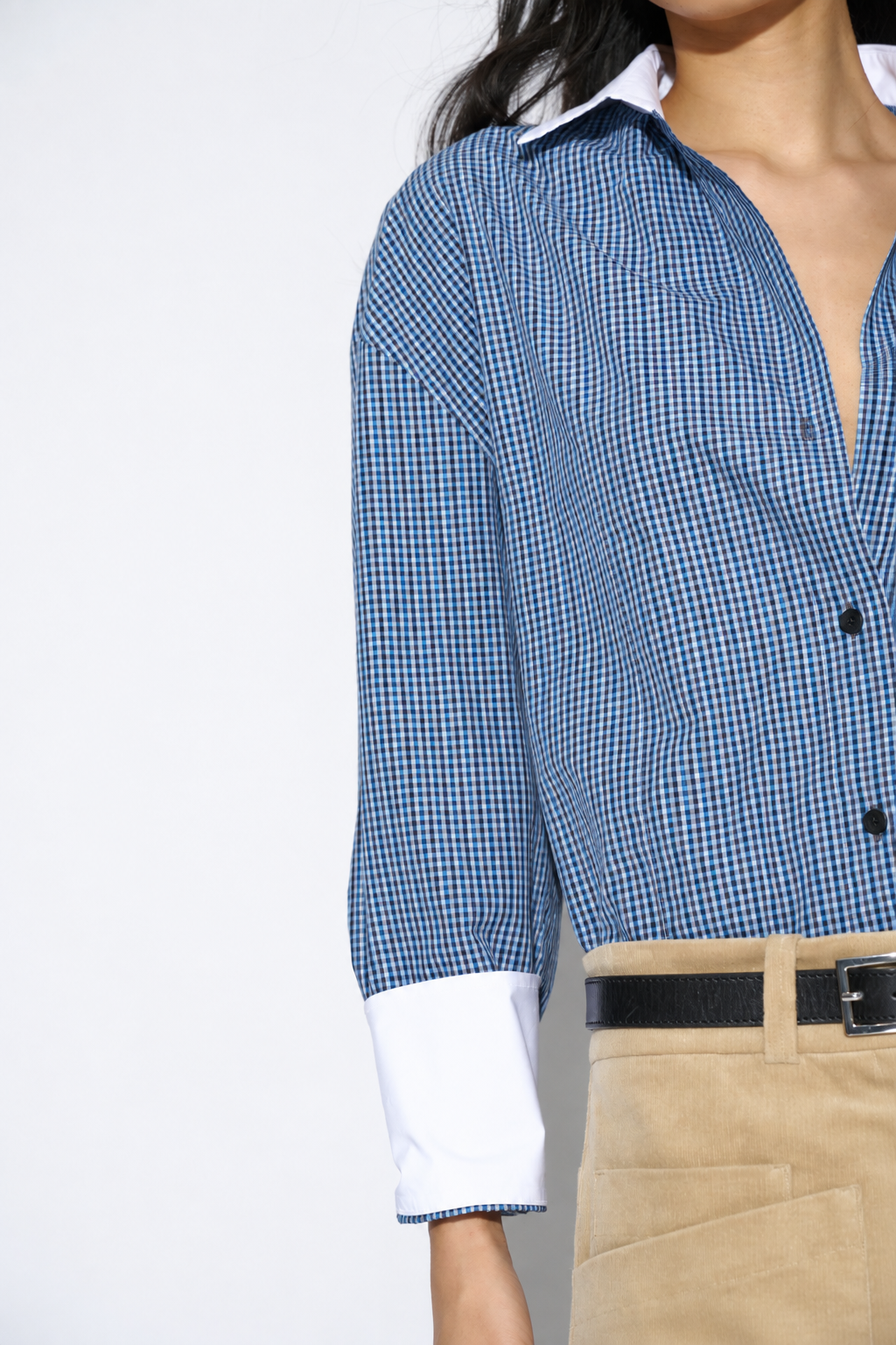 CAMISA NURIA CUADRO AZUL