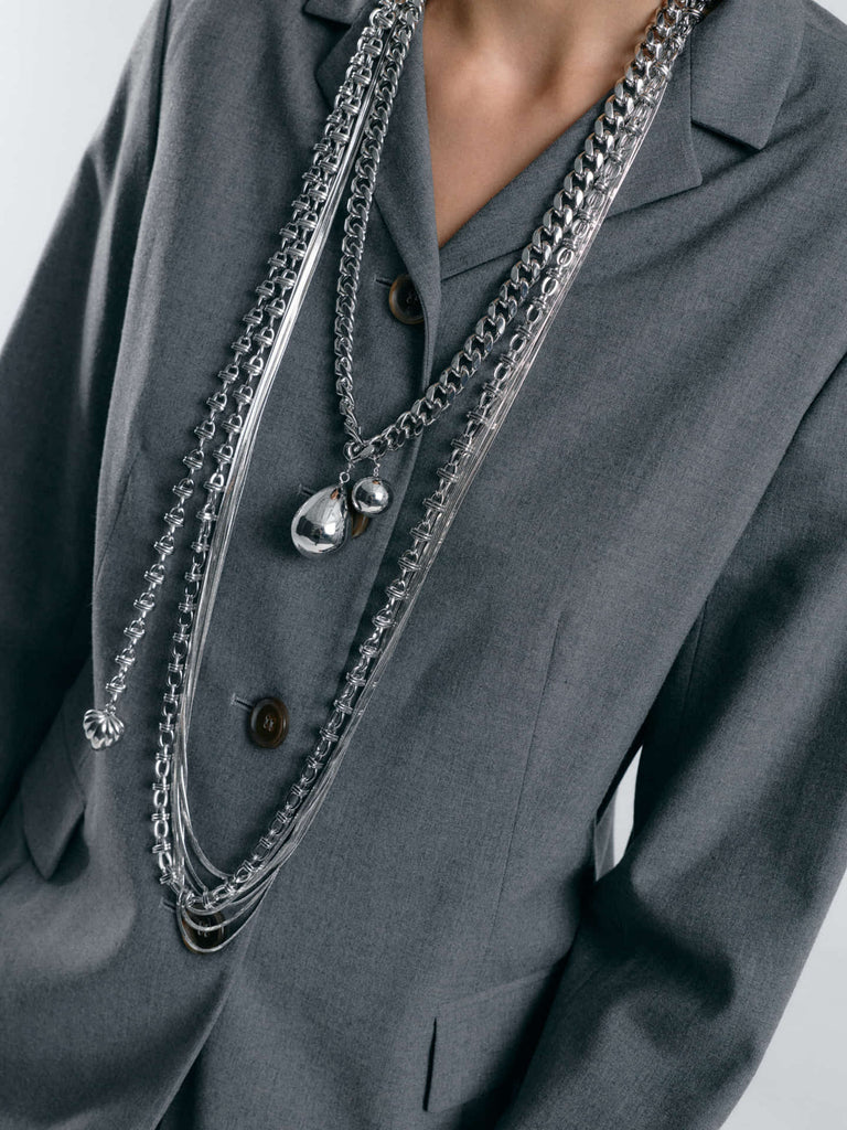 Lover Necklace Silver